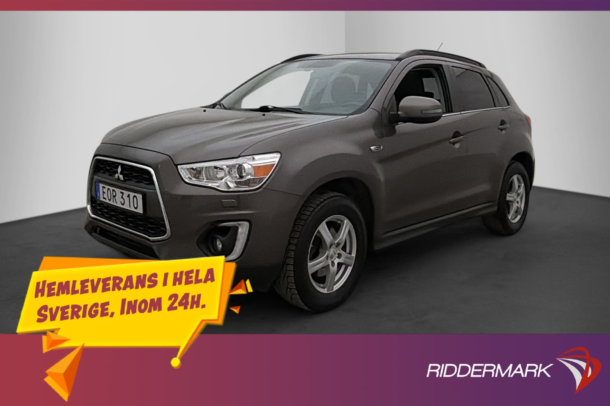 Mitsubishi ASX Business Pano M&K-Värmare Kamera Skinn