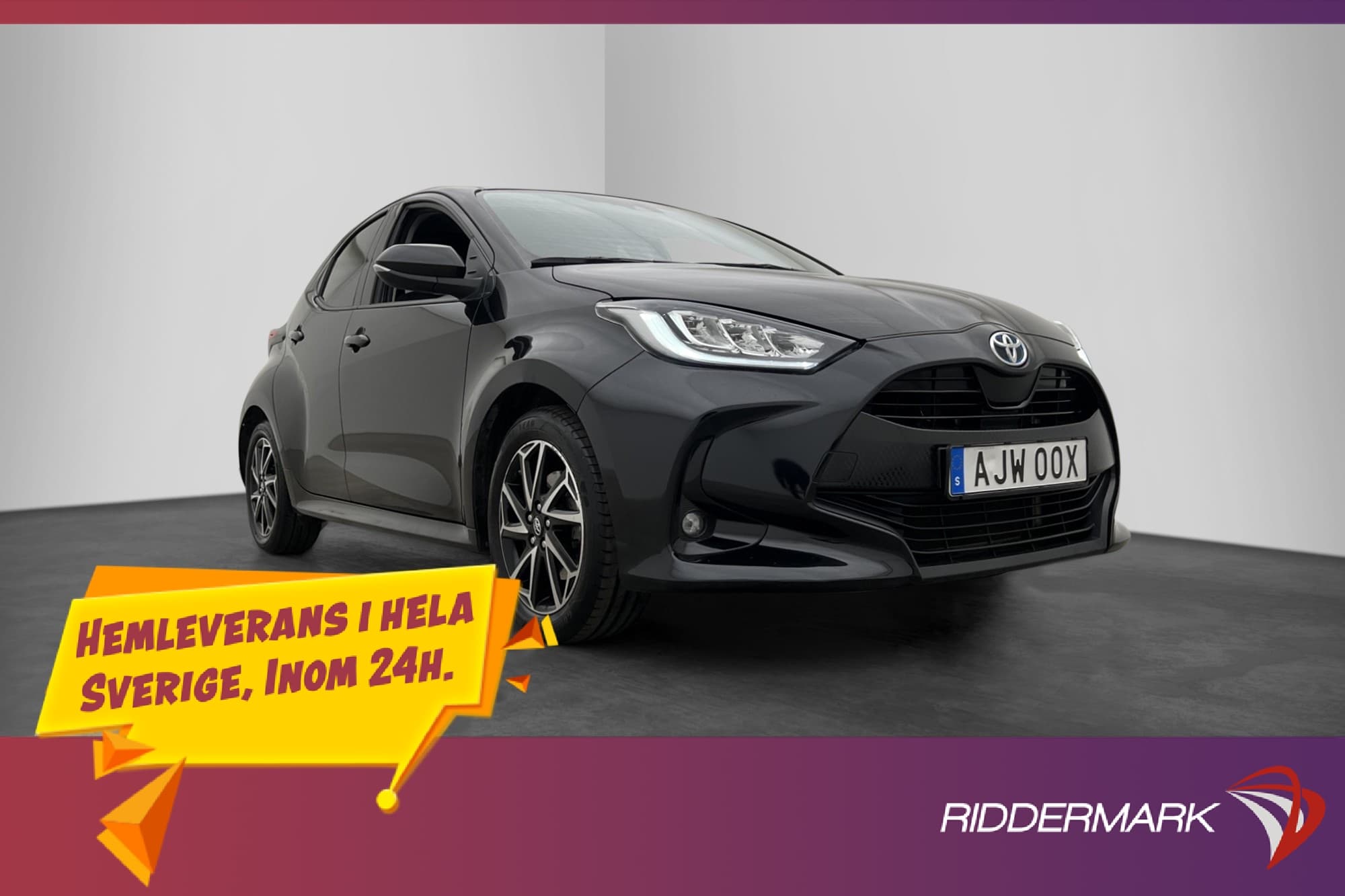 Toyota Yaris Hybrid CVT Active Plus MOMS Rattvärme B-Kamera