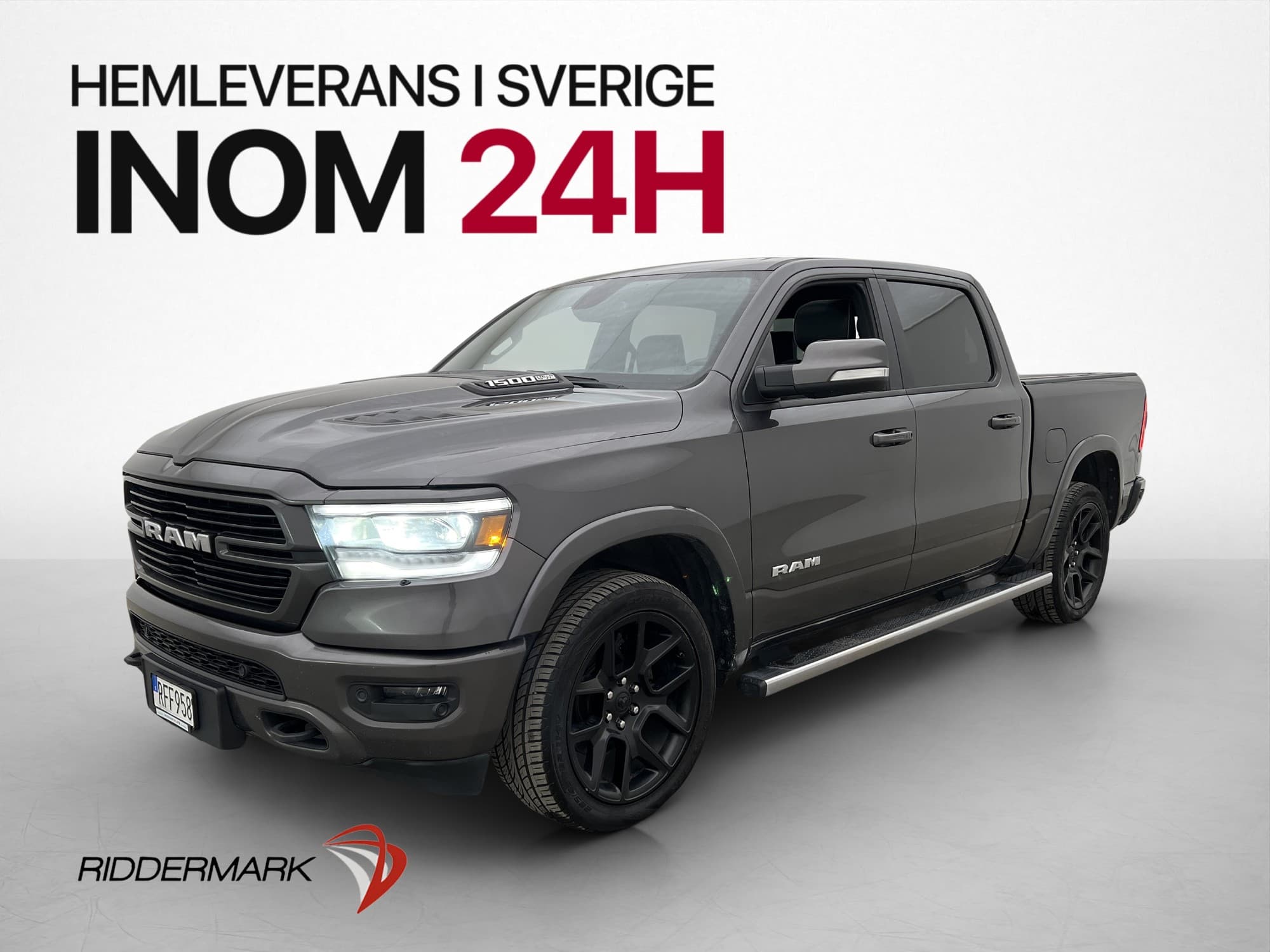 RAM 1500 Laramie Sport 5.7 4x4 Drag Luft Pano H/K Diff MOMS