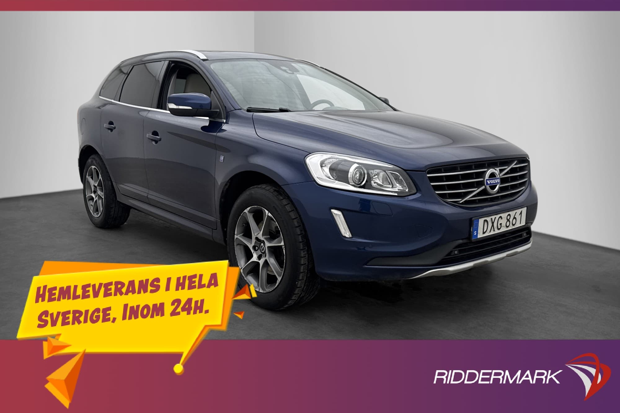 Volvo XC60 D4 Ocean Race Pano Värm Läder Navi Sensorer Drag