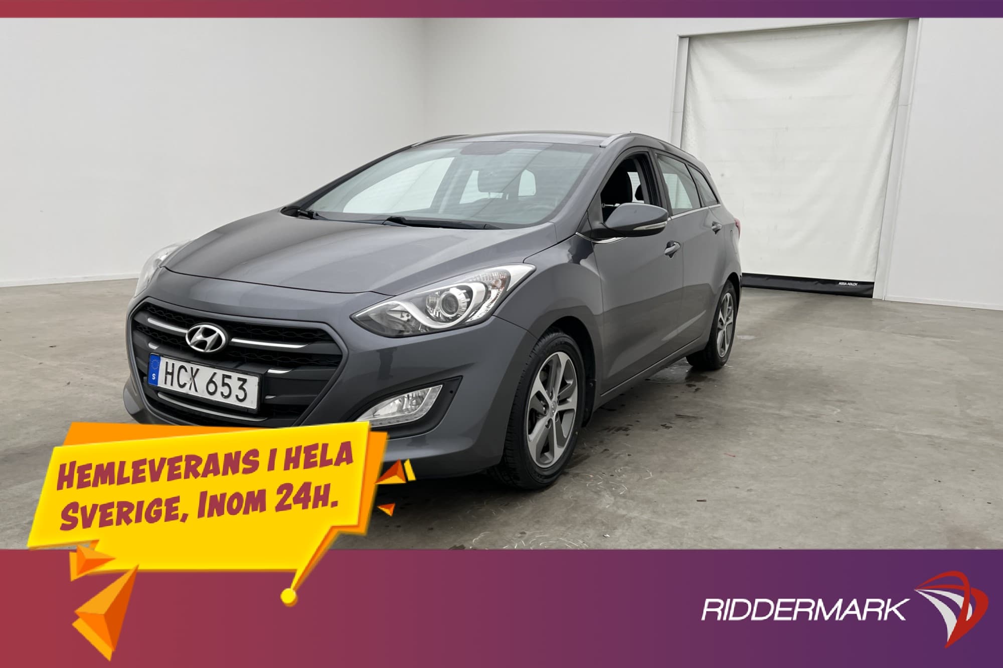 Hyundai i30 1.6 Kombi Comfort Rattvärm P-Sensorer 0.57 l/mil