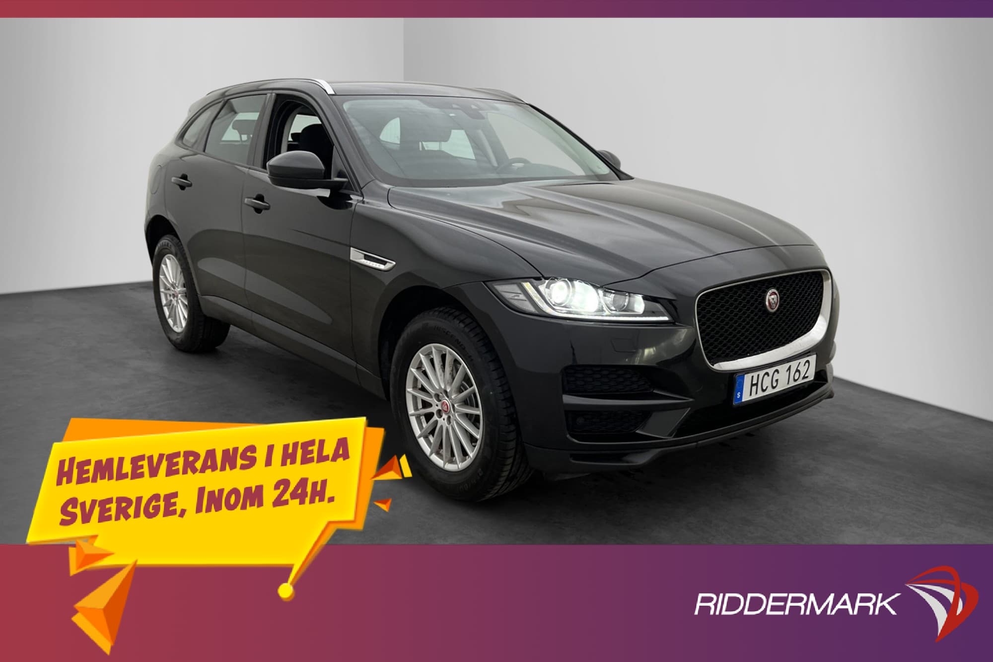 Jaguar F-Pace 20d AWD Comfort Edtn B-Kamera Rattvärme Drag