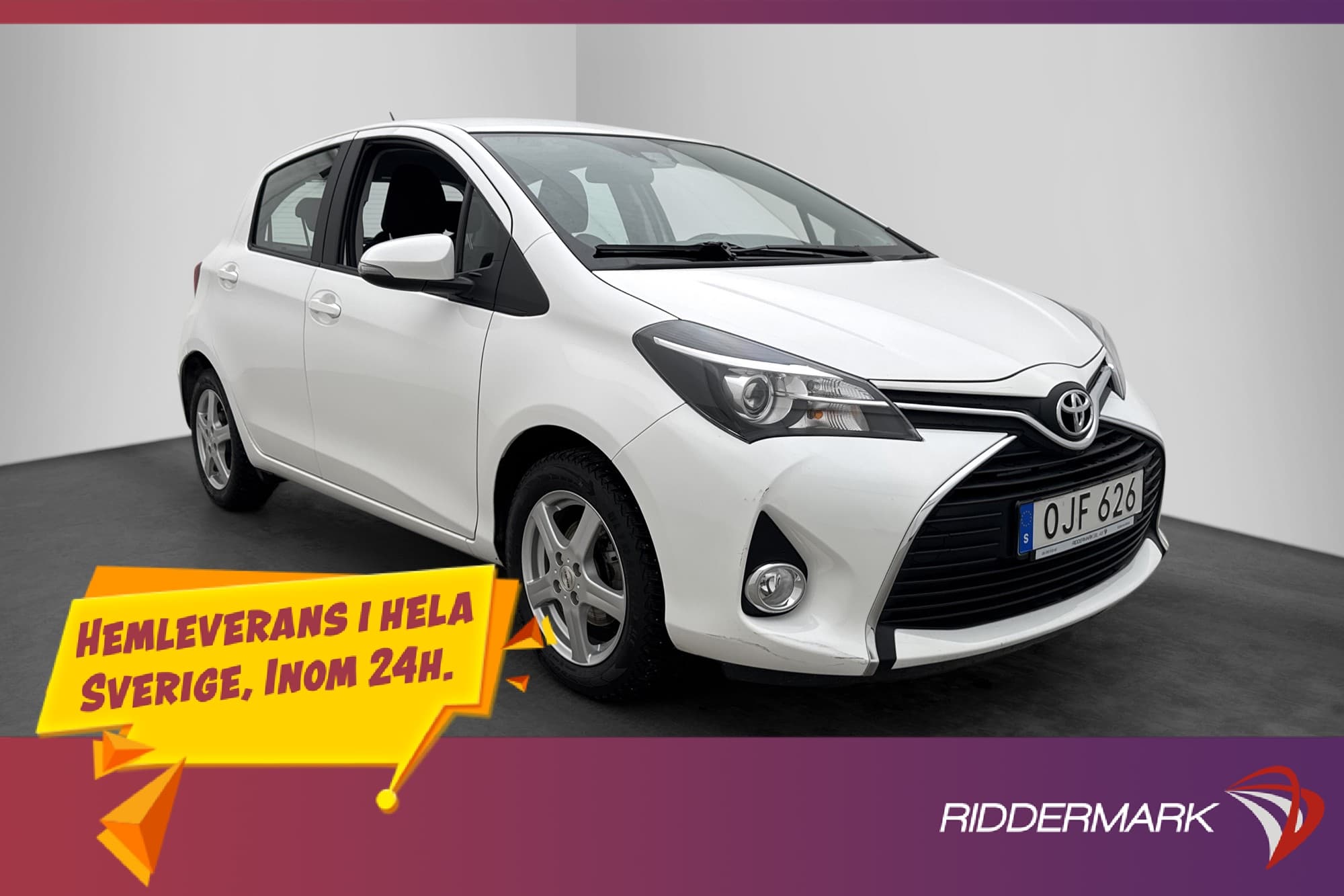 Toyota Yaris 1.33 Dual VVT-i Kamera 2 Ägare 99hk