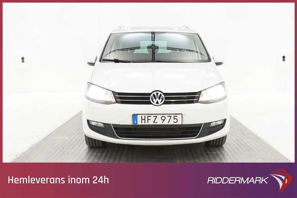 Volkswagen Sharan 140hk 4MOTION 7-Sits Värmare Panorama Dragexteriör