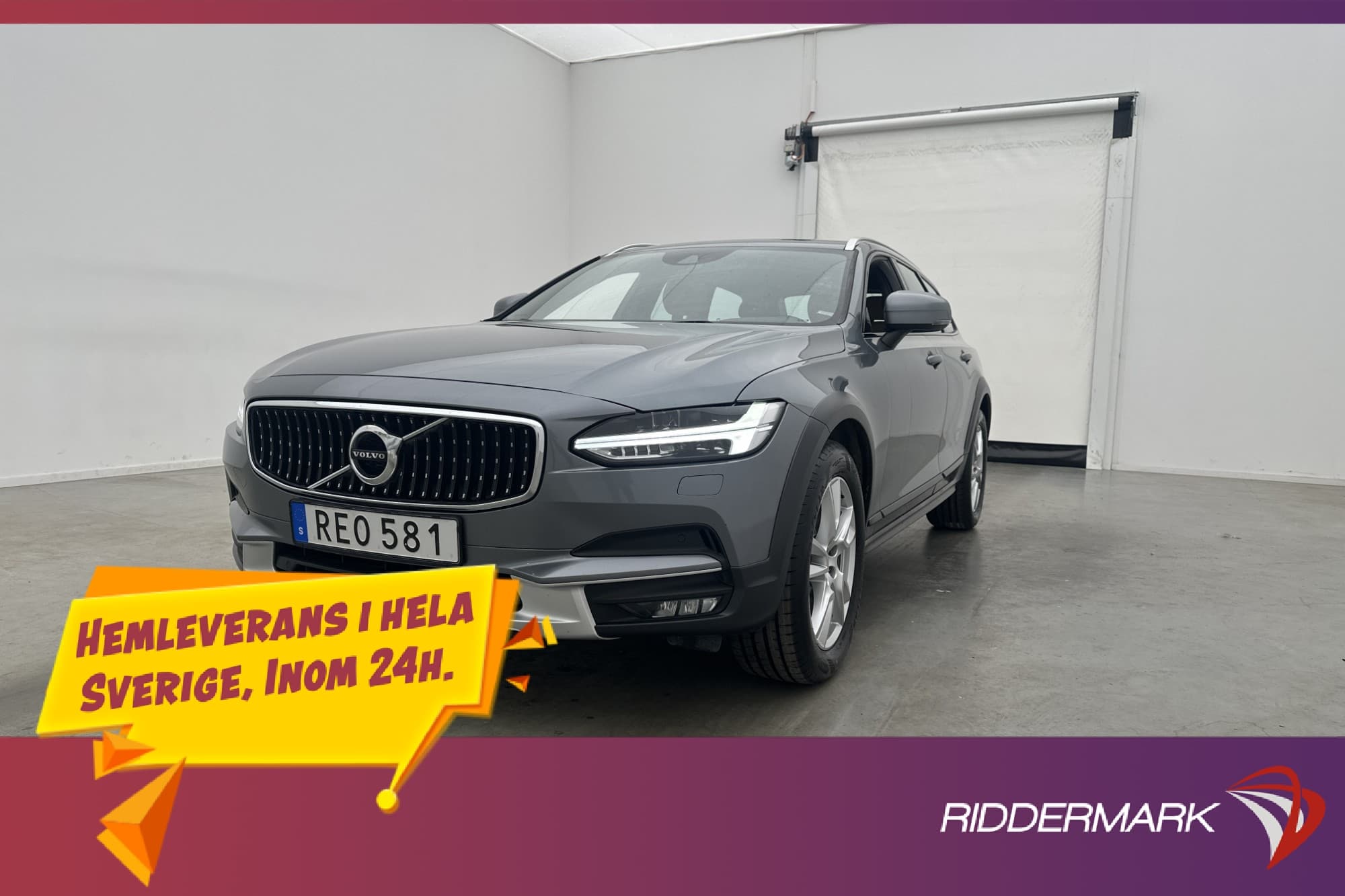 Volvo V90 Cross Country D4 AWD Plus Värmare VOC Skinn Drag