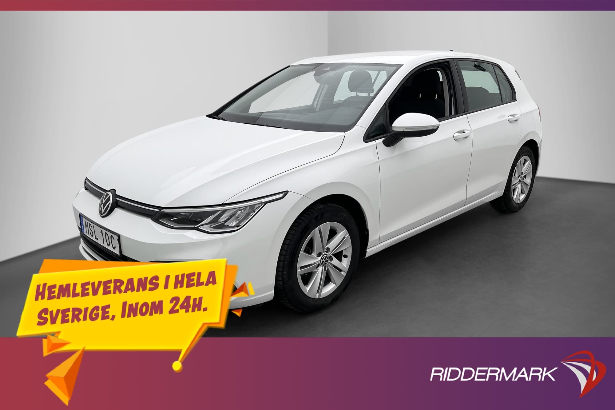 Volkswagen Golf 1.5 eTSI 150hk Rattvärme CarPlay Sensorer