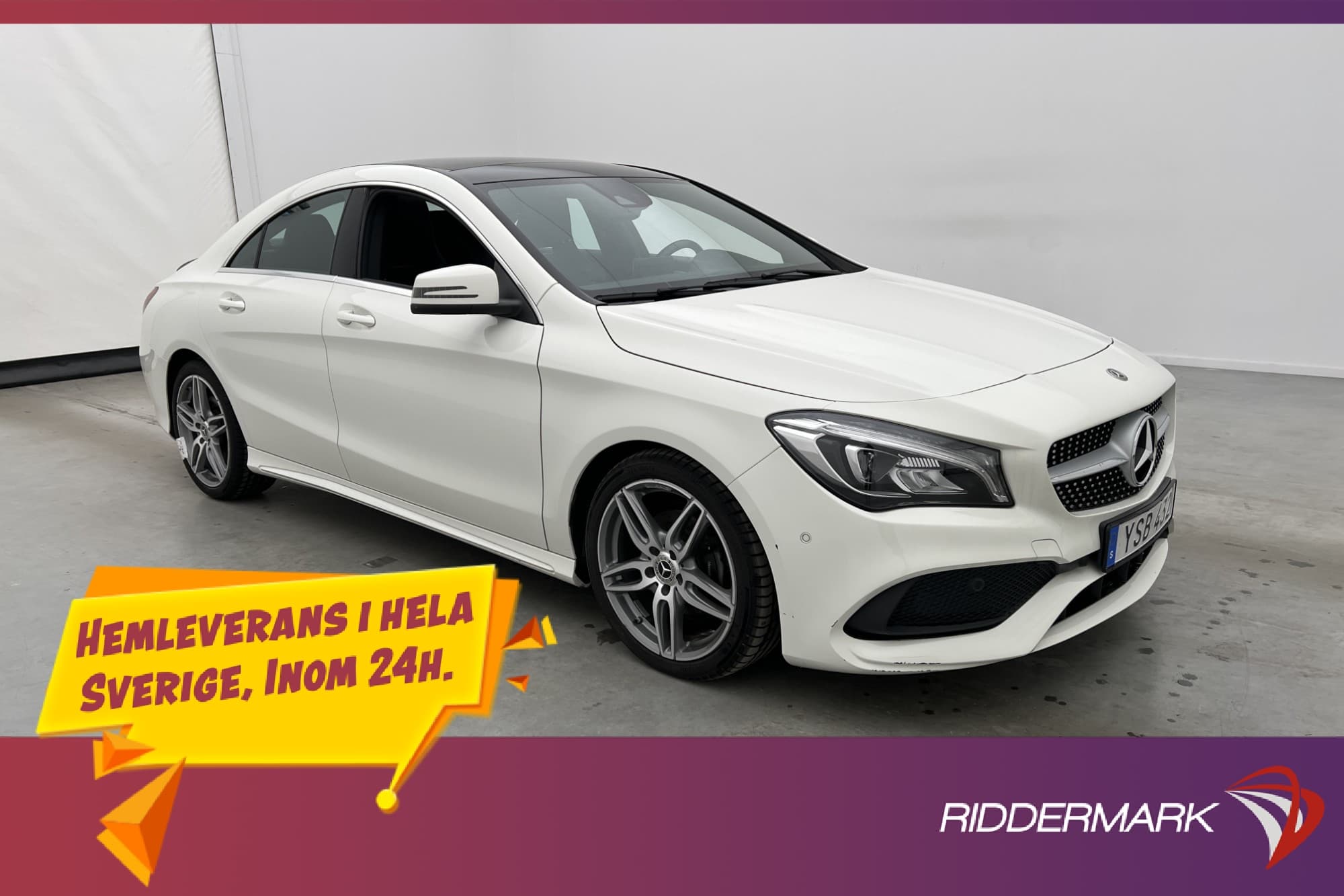 Mercedes-Benz CLA 200 d 4M AMG Värmare Panorama H/K Kamera