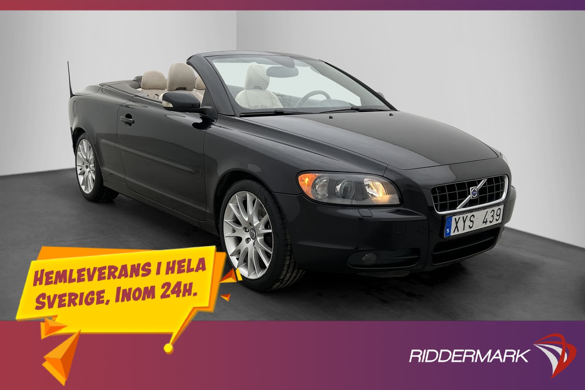 Volvo C70 T5 220hk Summum Premium Sound Läder P-Sensorer