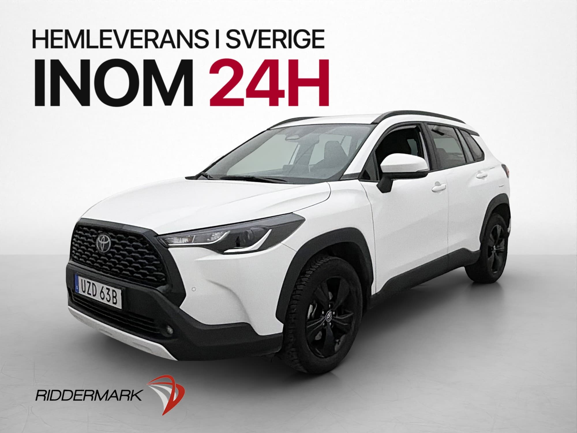 Toyota Corolla Cross Hybrid CarPlay Kamera Rattvärme Keyless