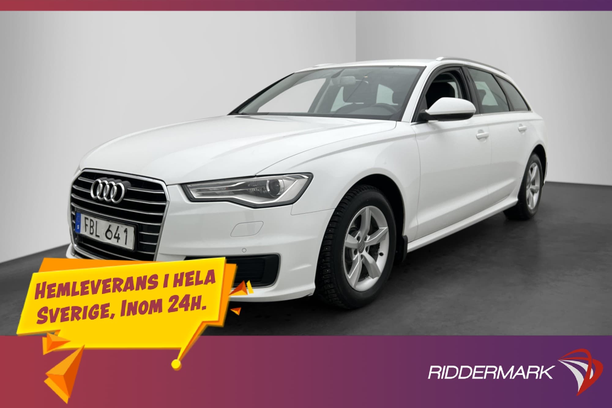 Audi A6 Avant 2.0 TDI 190hk M-Värmare Dragkrok Sensorer