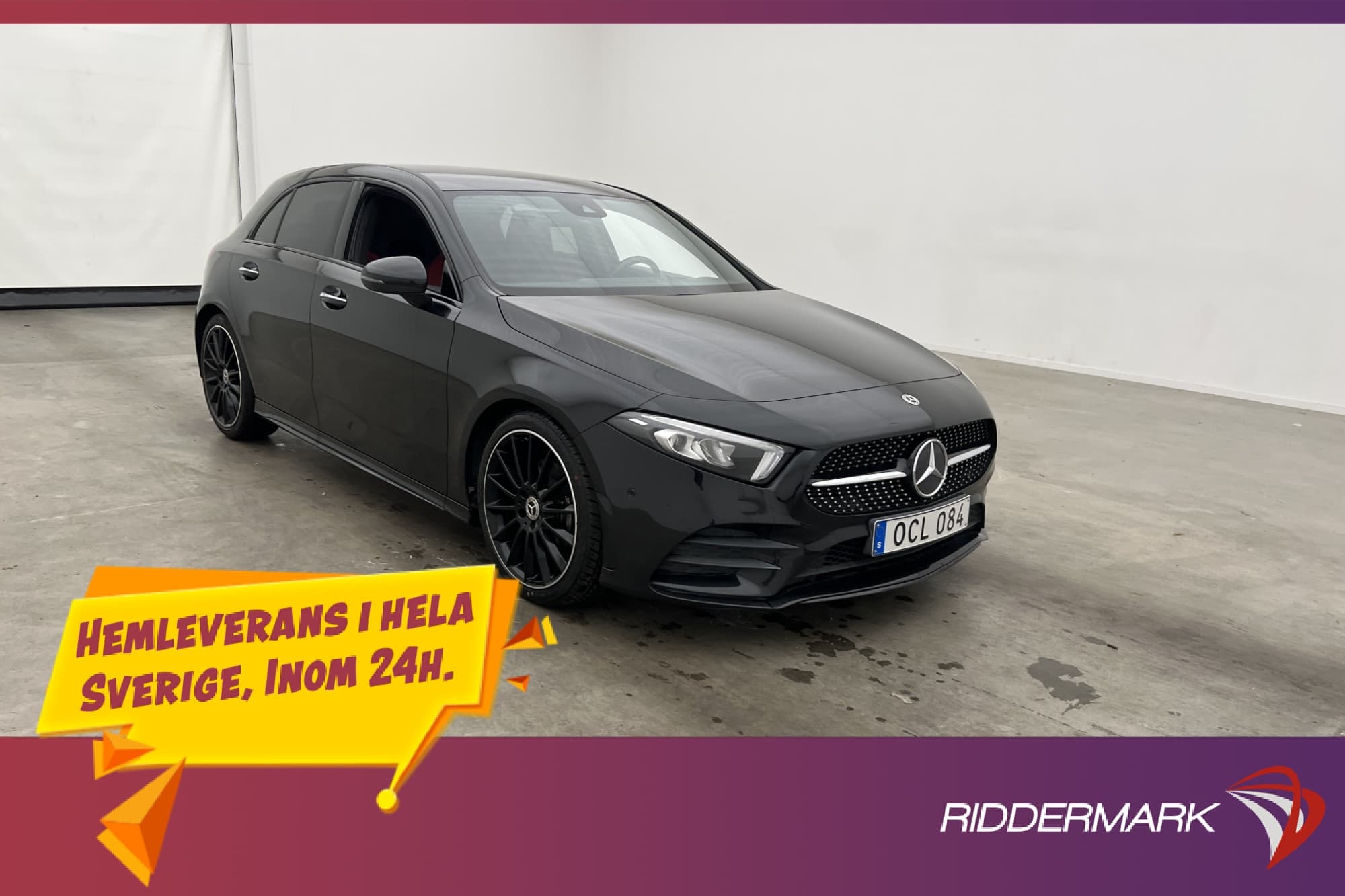 Mercedes-Benz A 180 116hk AMG Line Widescreen Kamera