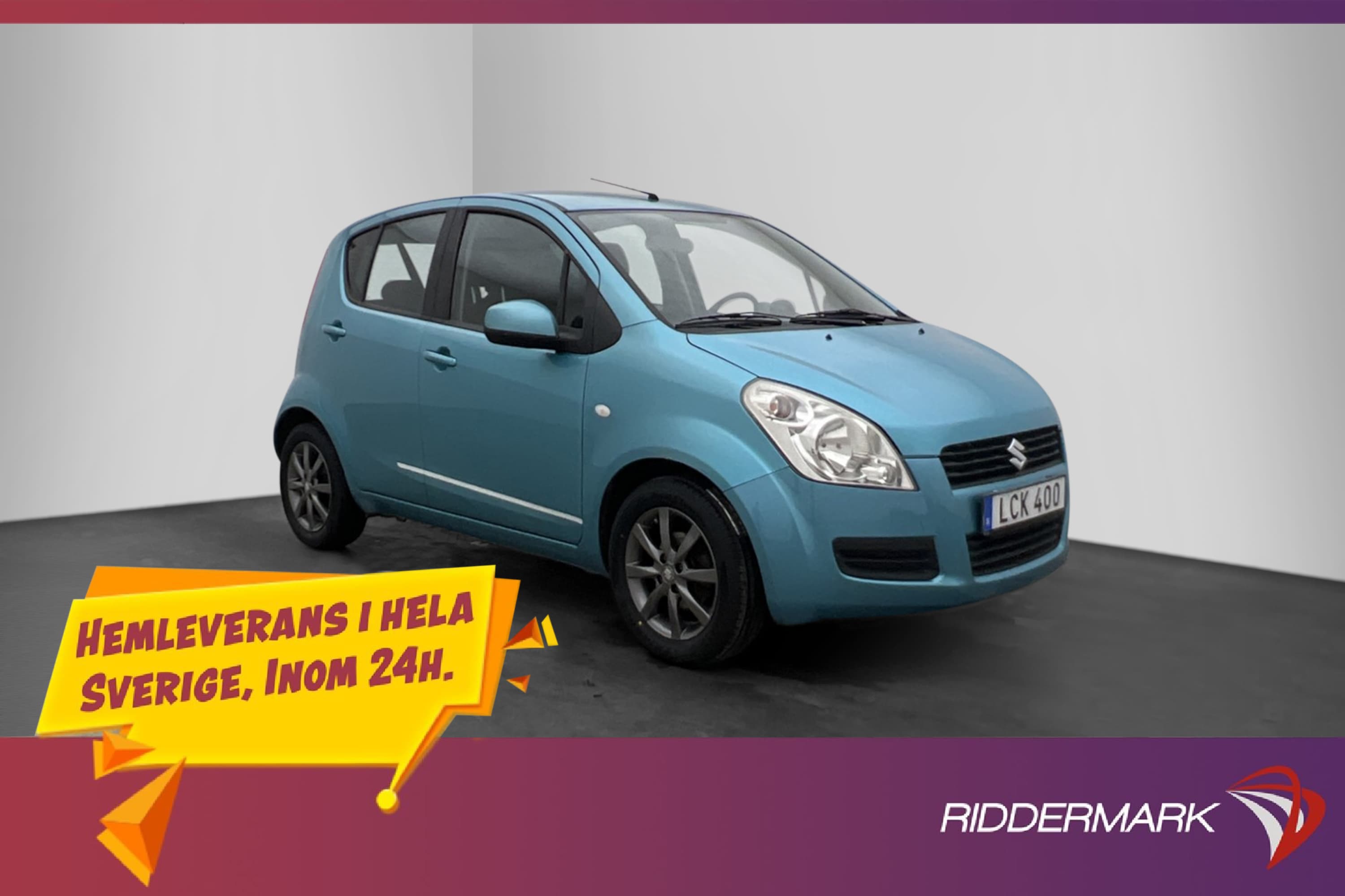 Suzuki Splash 1.2 VVT 94hk 0.51l/mil Låg-Årsskatt