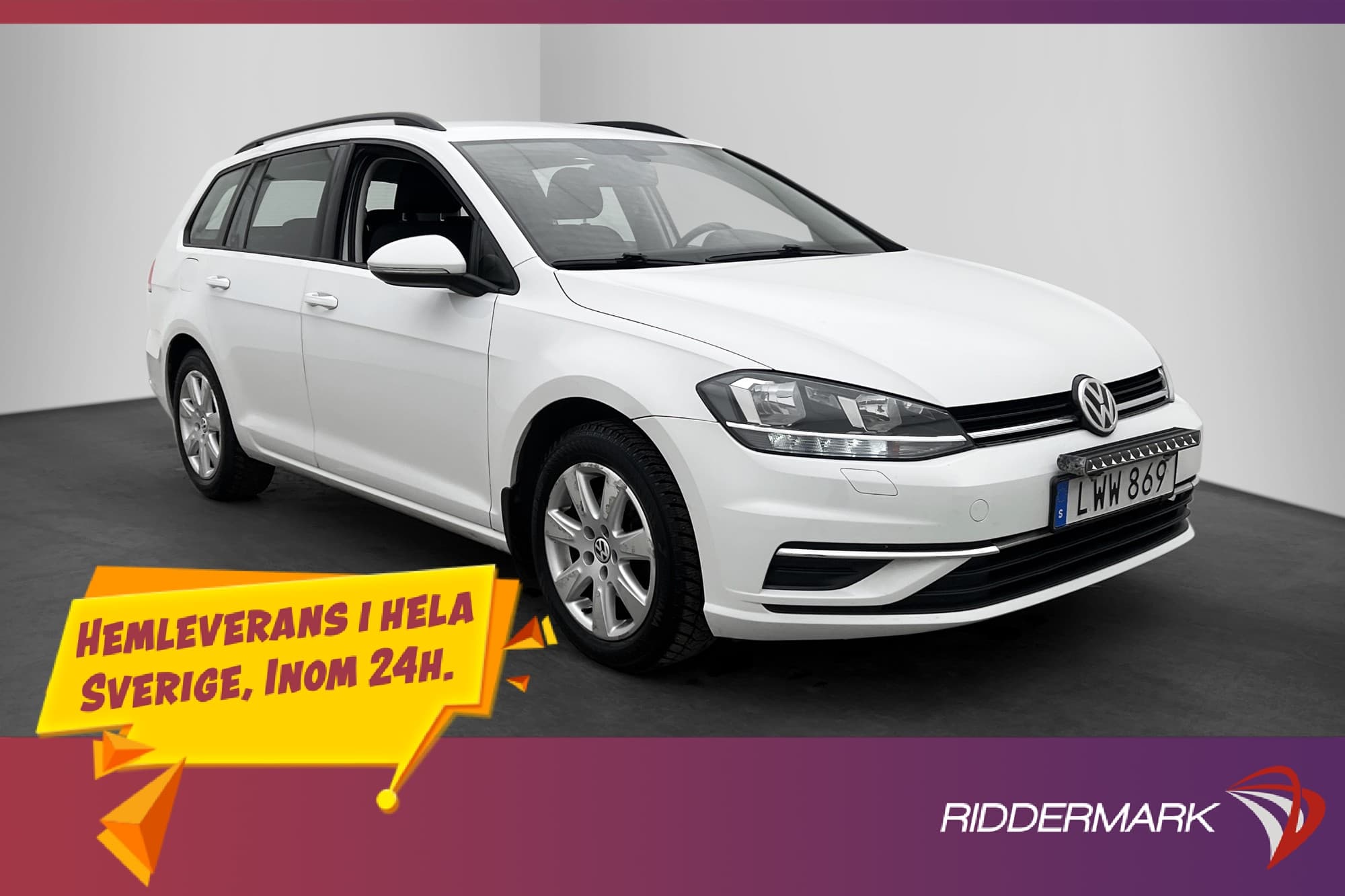 Volkswagen Golf 1.4 TSI Kamera Dragkrok CarPlay 125hk