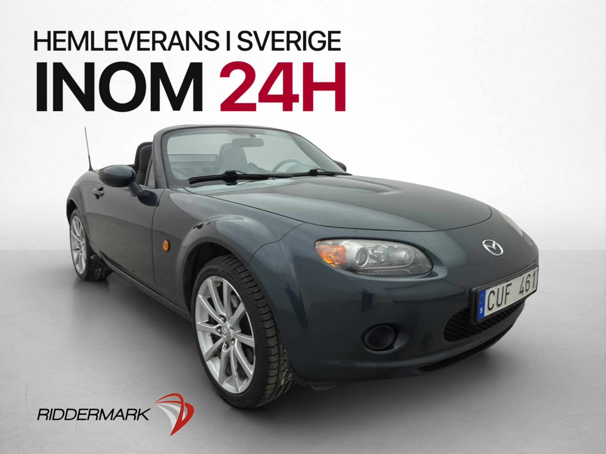 Mazda MX-5 2.0 MZR 160hk Skinnklädsel BOSE 1 Brukare