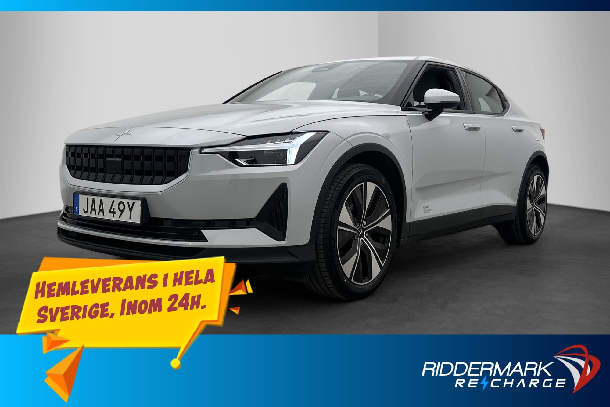 Polestar 2 Standard Range Single Motor Kamera CarPlay MOMS