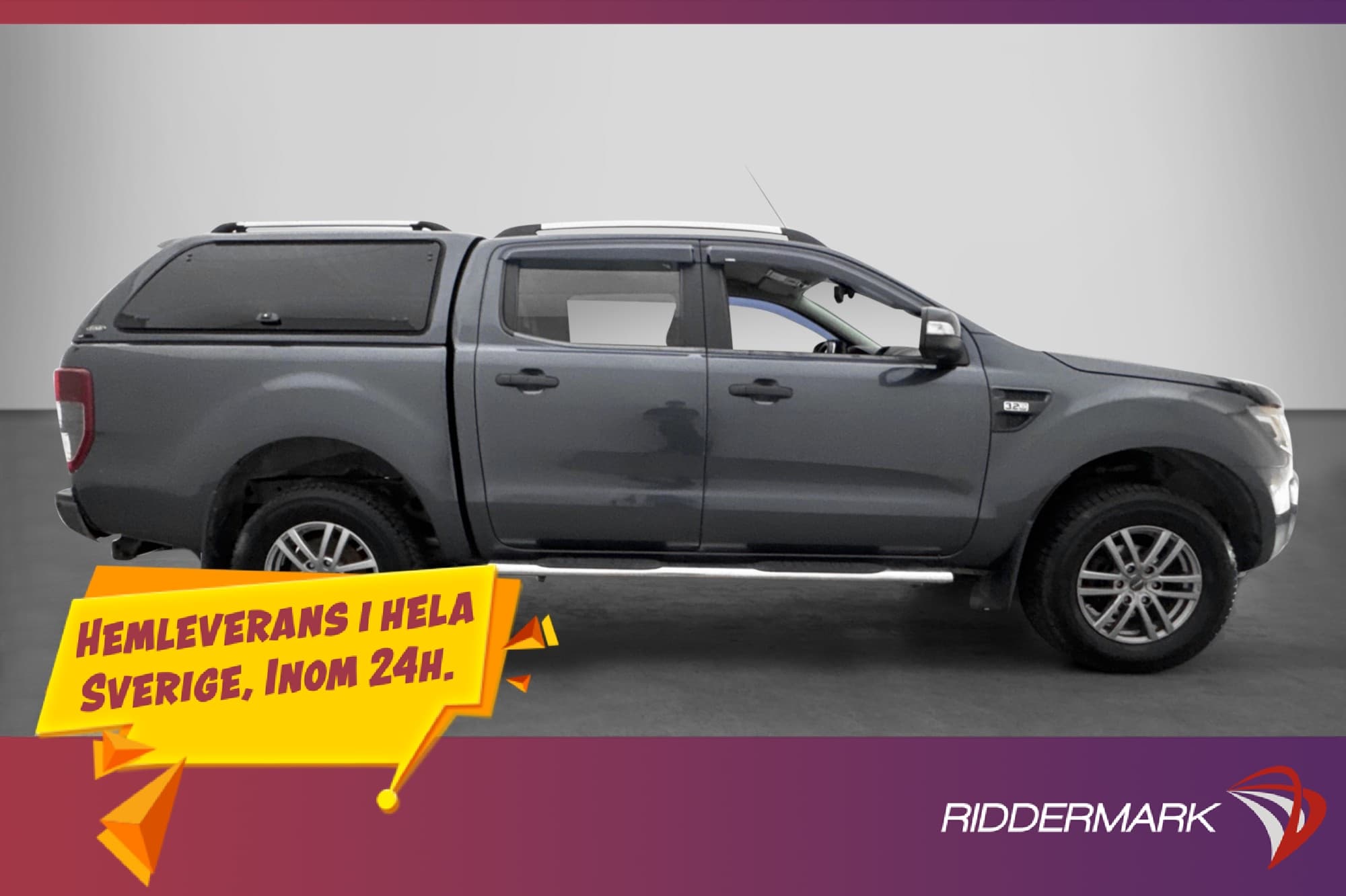 Ford ranger Wildtrak 3.2 4x4 Värm Drag Lastsläde Kåpa MOMS