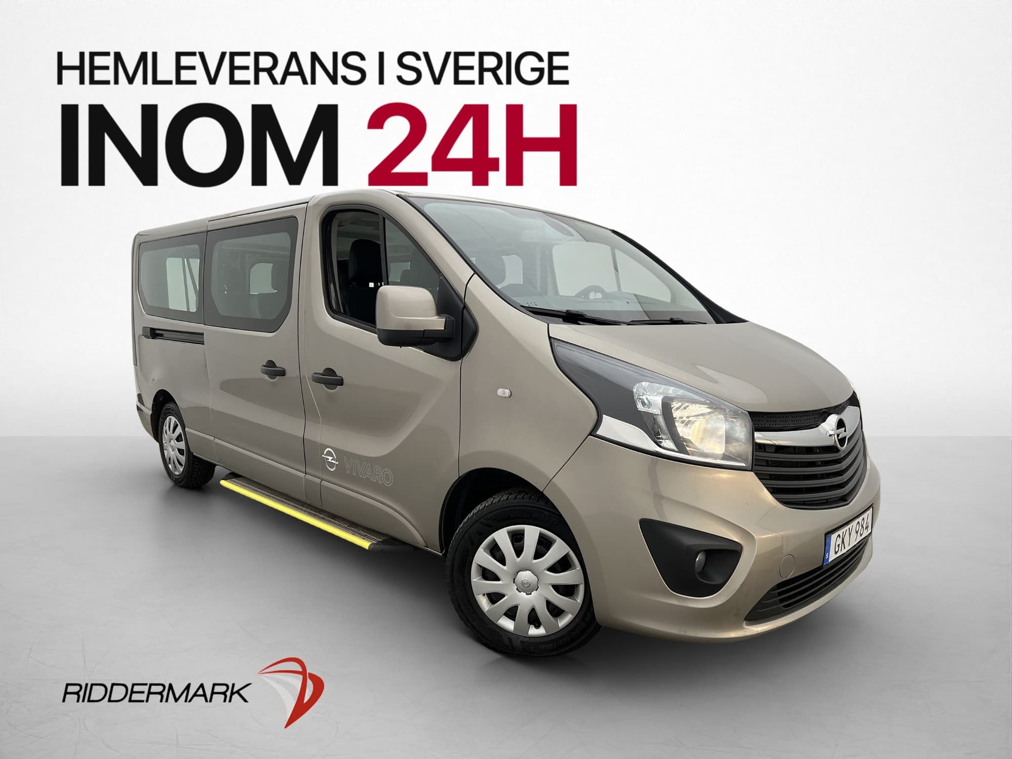 Opel Vivaro Lång 1.6CDTI Kamera 9-Sits Bluetooth 7450Mil