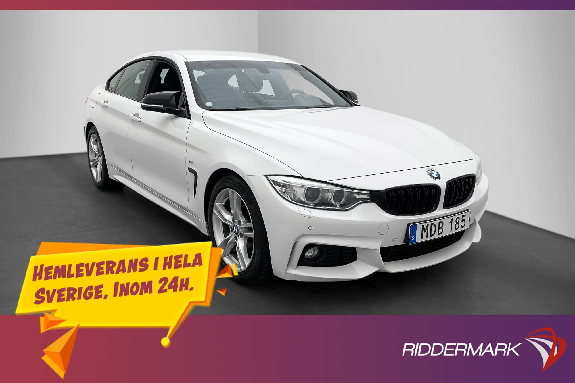 BMW 428 i M Sport 245HK Gran Coupé Farthållare PDC BT