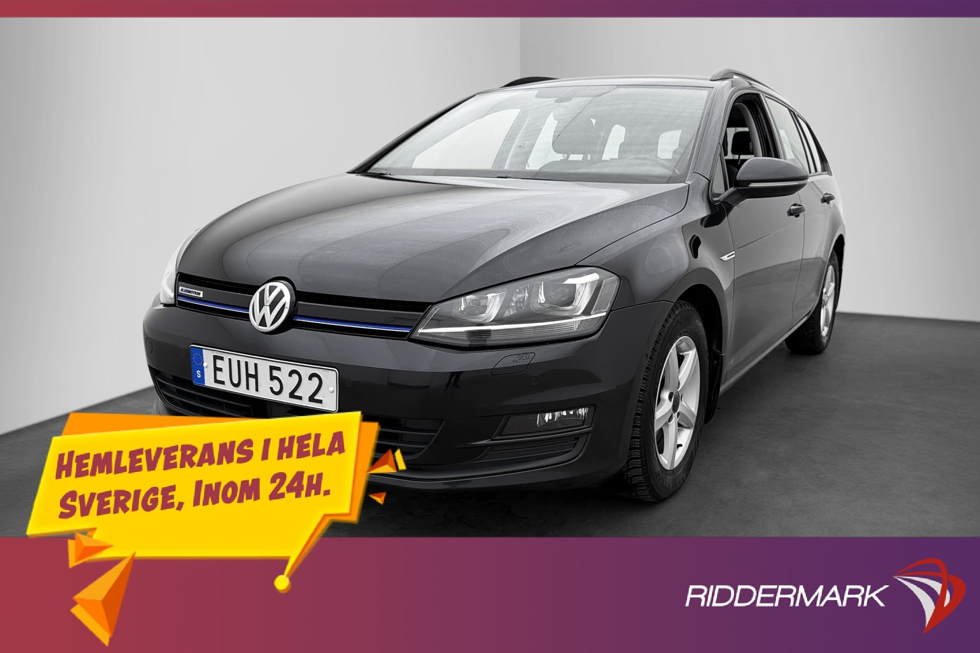 Volkswagen Golf 1.4 TGI GAS/BENSIN Kamera Värmare Drag