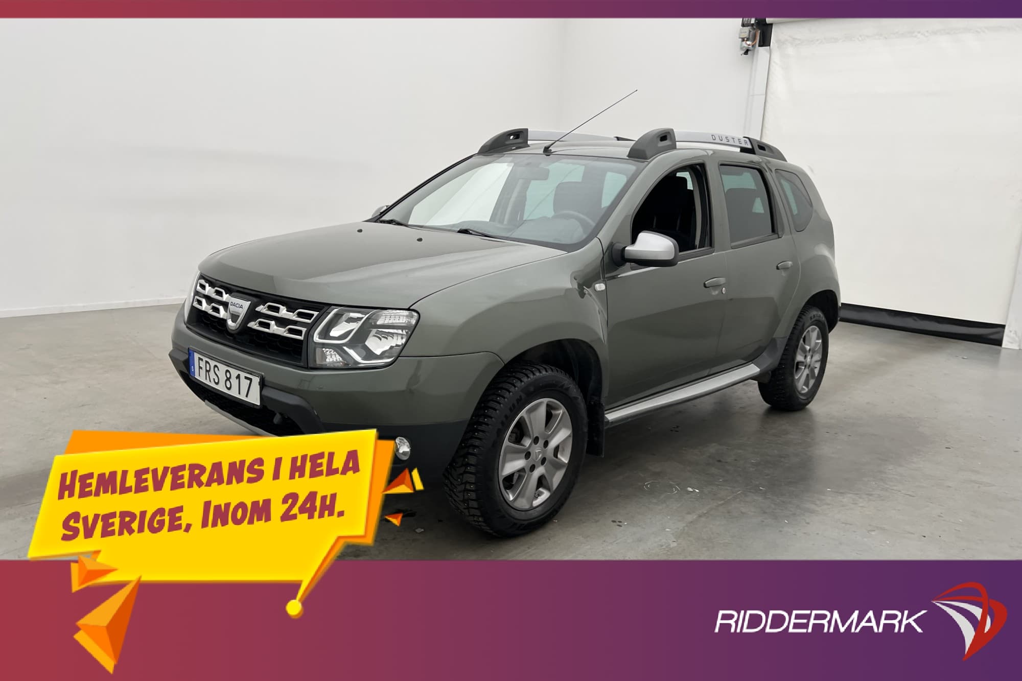 Dacia Duster 1.5 dCi 4x4 Laureate Värmare Drag Kamrem-Bytt