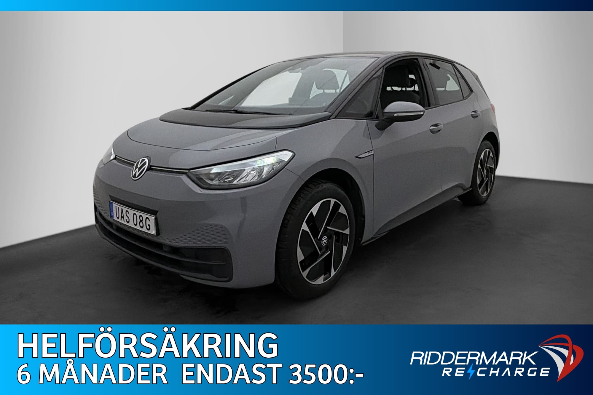 Volkswagen ID.3 Pro Performance 204hk MOMS Värm CarPlay Navi