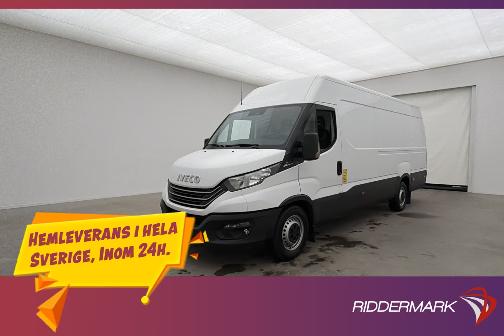 Iveco Daily 35 L4H2 2.3JTD Värmare 3-Sits Farthållare Moms