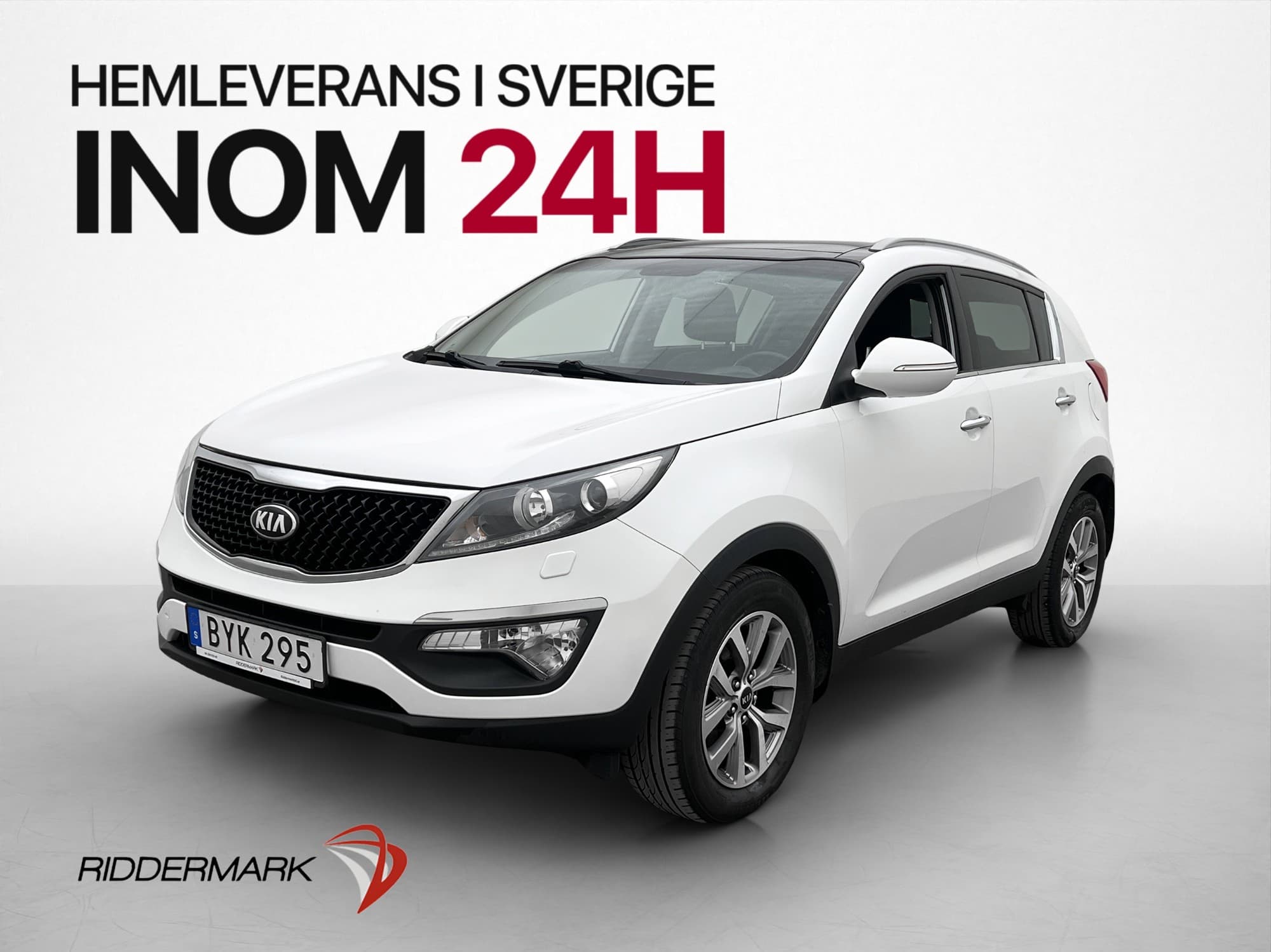 Kia Sportage 1.7 CRDi 115hk Pano Skinn Kamera Elstol GPS