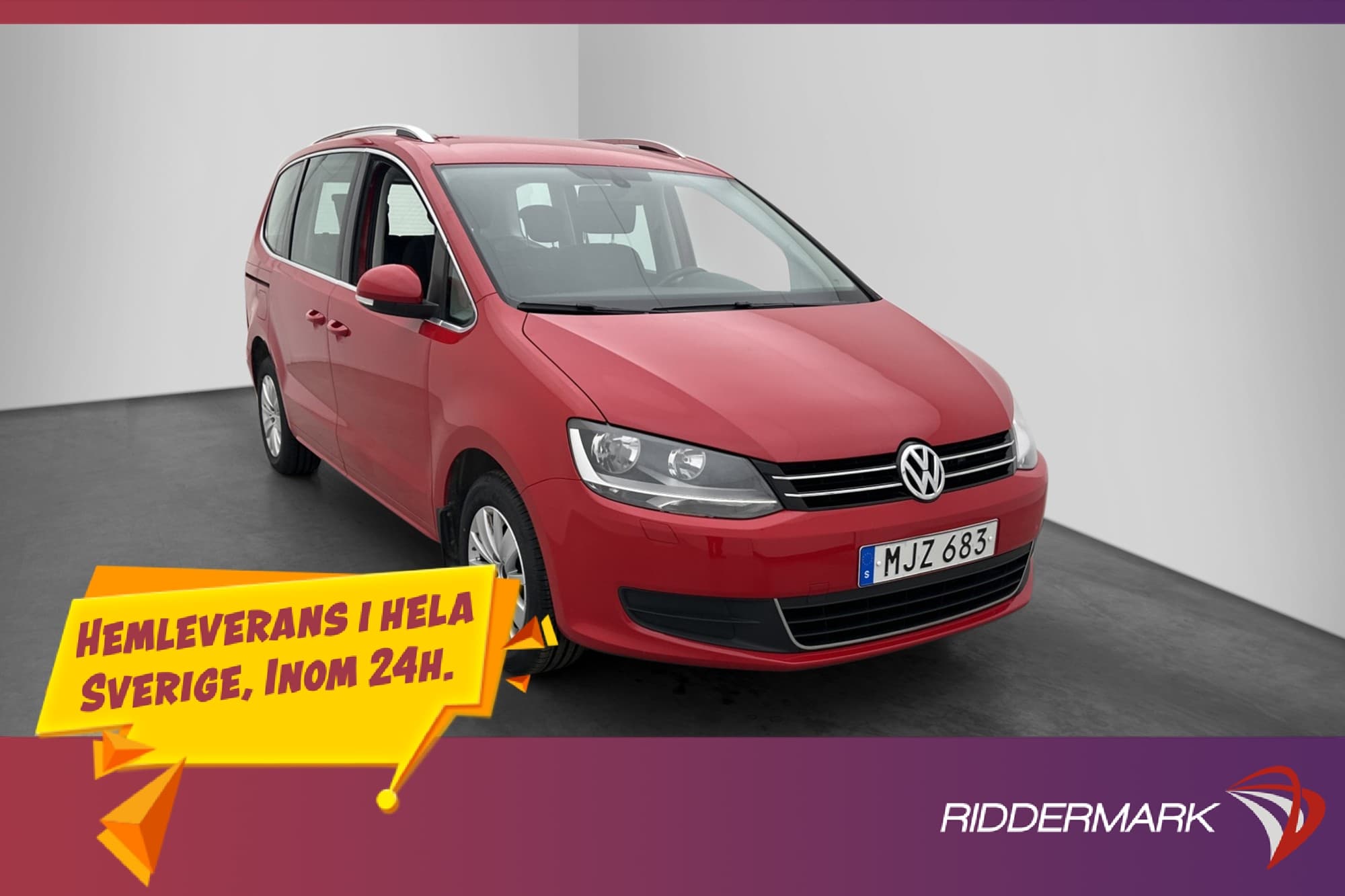 Volkswagen Sharan 2.0 TDI 140hk 7-Sits D-Värmare Kamera