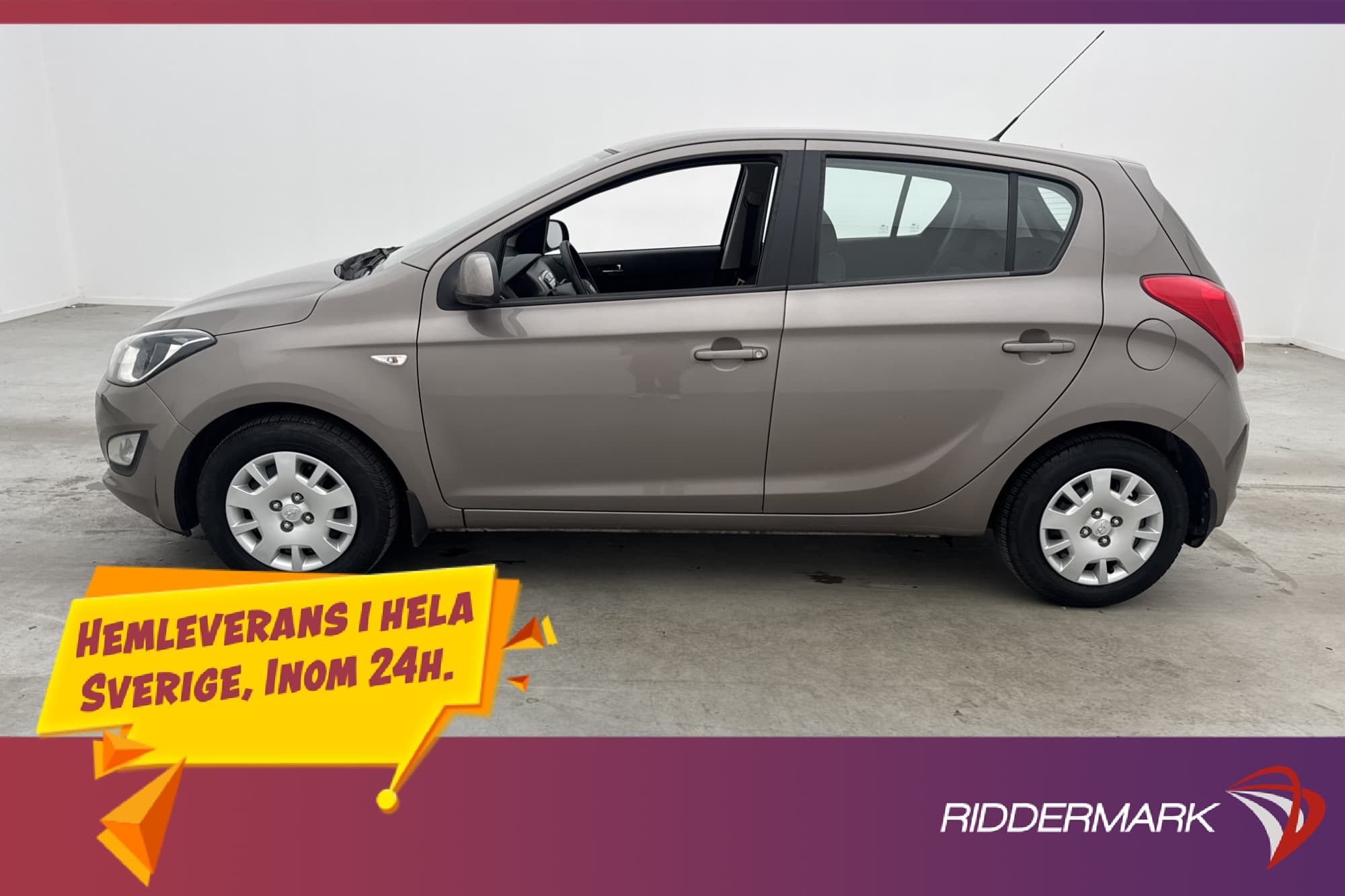 Hyundai i20 1.2 Manuell 84hk En-Brukare Låg-Skatt 0.49l/mil