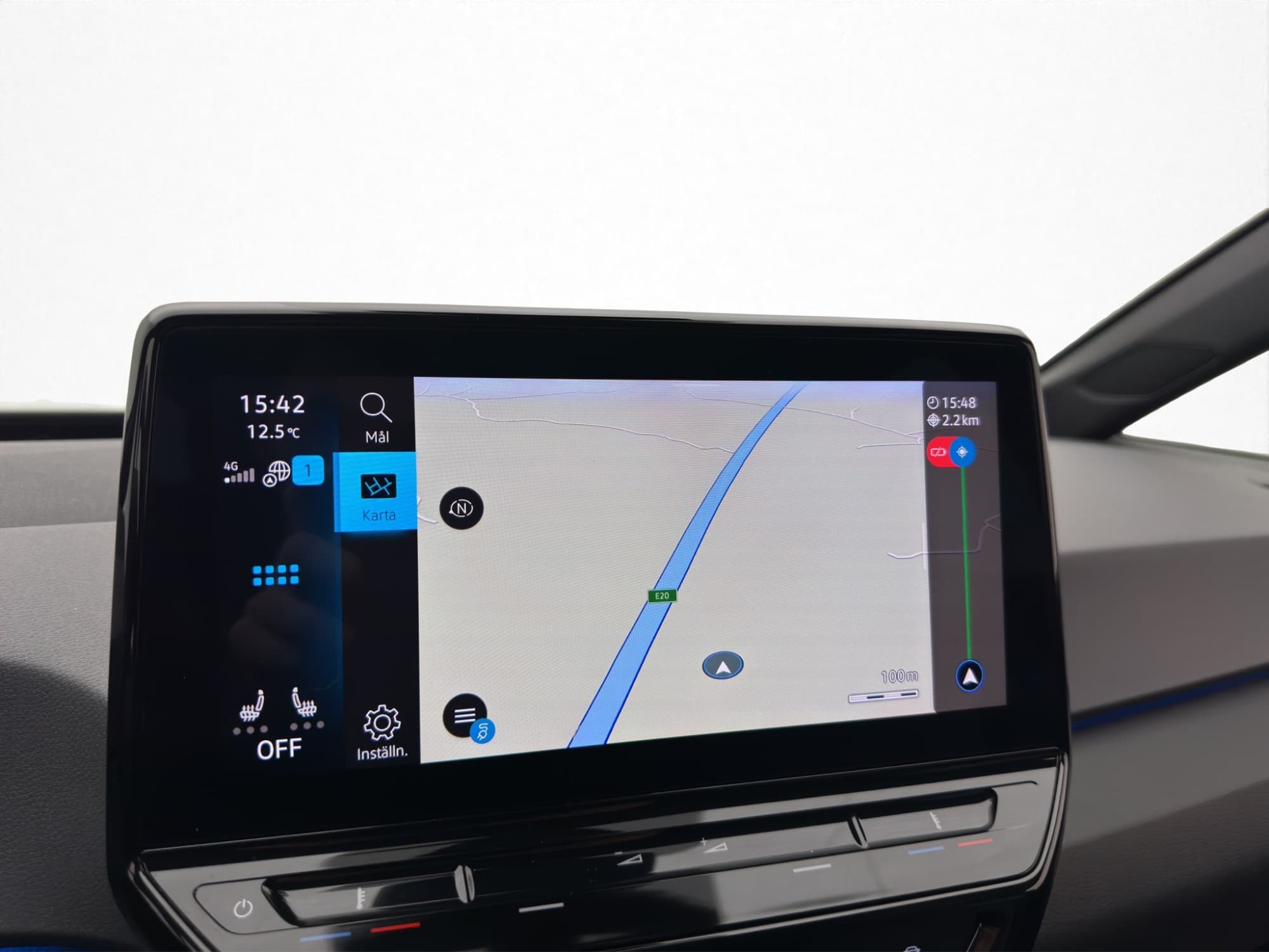 Volkswagen ID.3 Pro Performance Värmare CarPlay Rattvärme