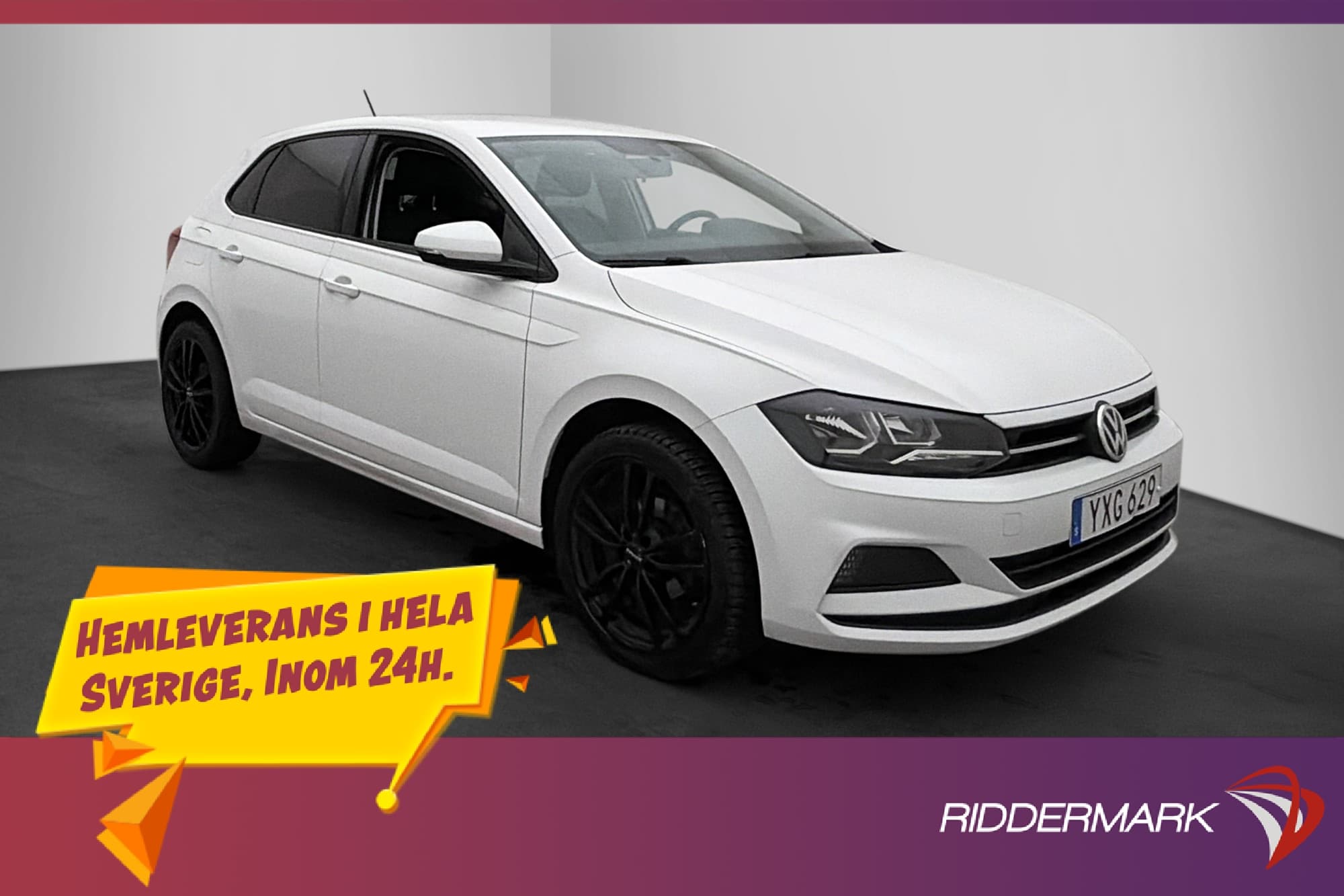 Volkswagen Polo 1.0 TSI 95hk Base Farthållare 0,44l/mil