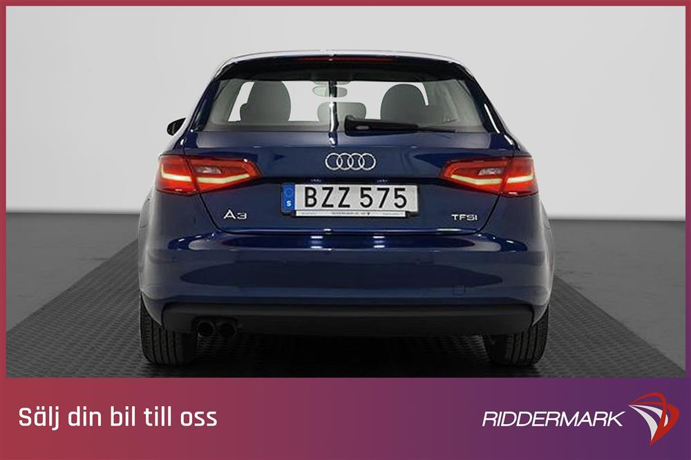 Audi A3 1.4 TFSI Sportback P-sensor Låg skatt 0,5L/Milexteriör