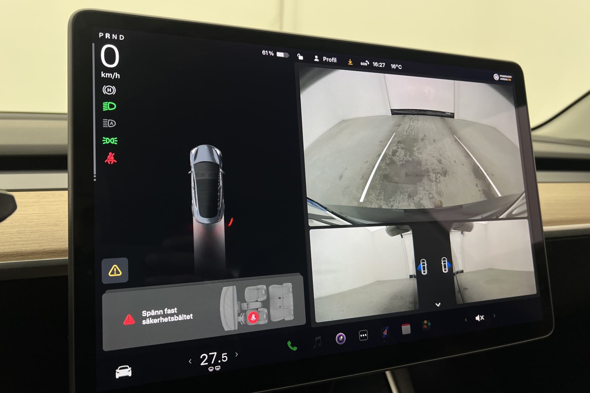 Tesla Model 3 Long Range AWD Dragkrok Autopilot Svensksåld