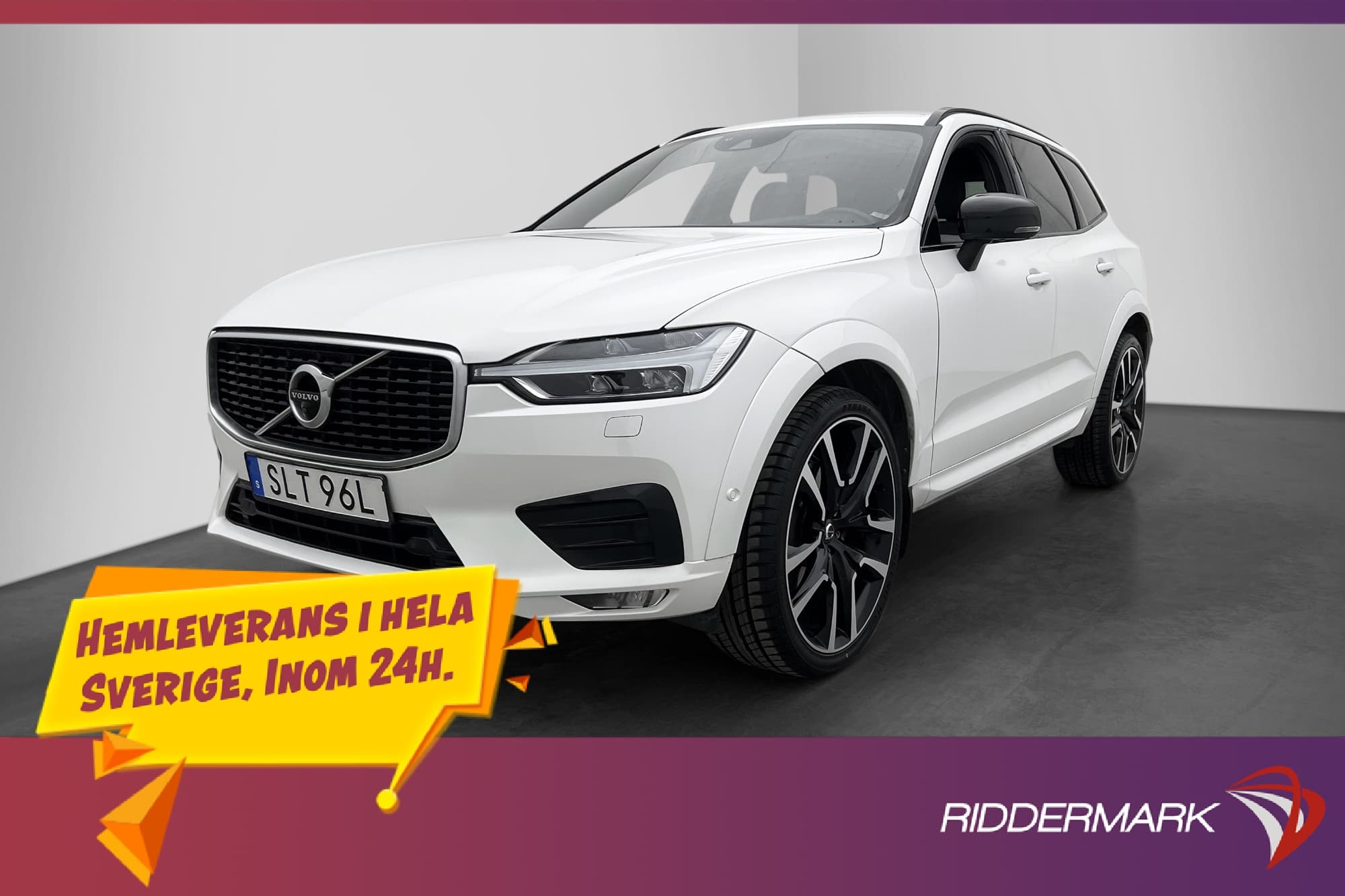 Volvo XC60 B4 AWD R-Design Värmare Pano 360 CarPlay HUD MOMS