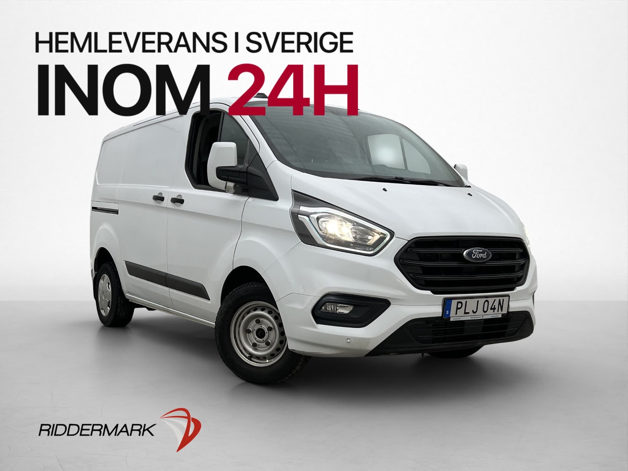 Ford Transit Custom 280 130hk Värmare PDC 3-Sits Bluetooth