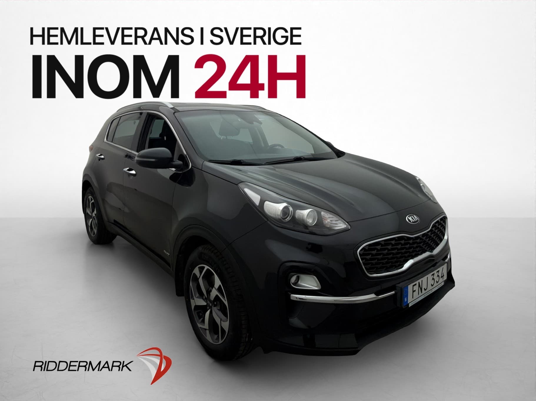 Kia Sportage CRDi AWD 136hk Advance Kamera Navi CarPlay