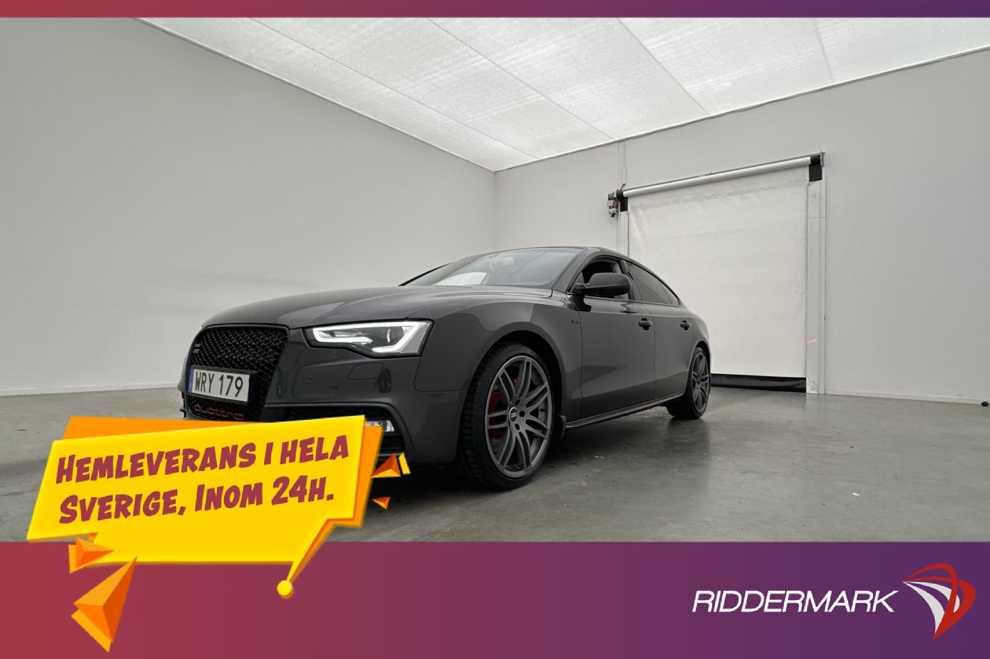 Audi A5 Sportback 3.0 TDI V6 Q. S-Line Alpine D-Värm 245hk