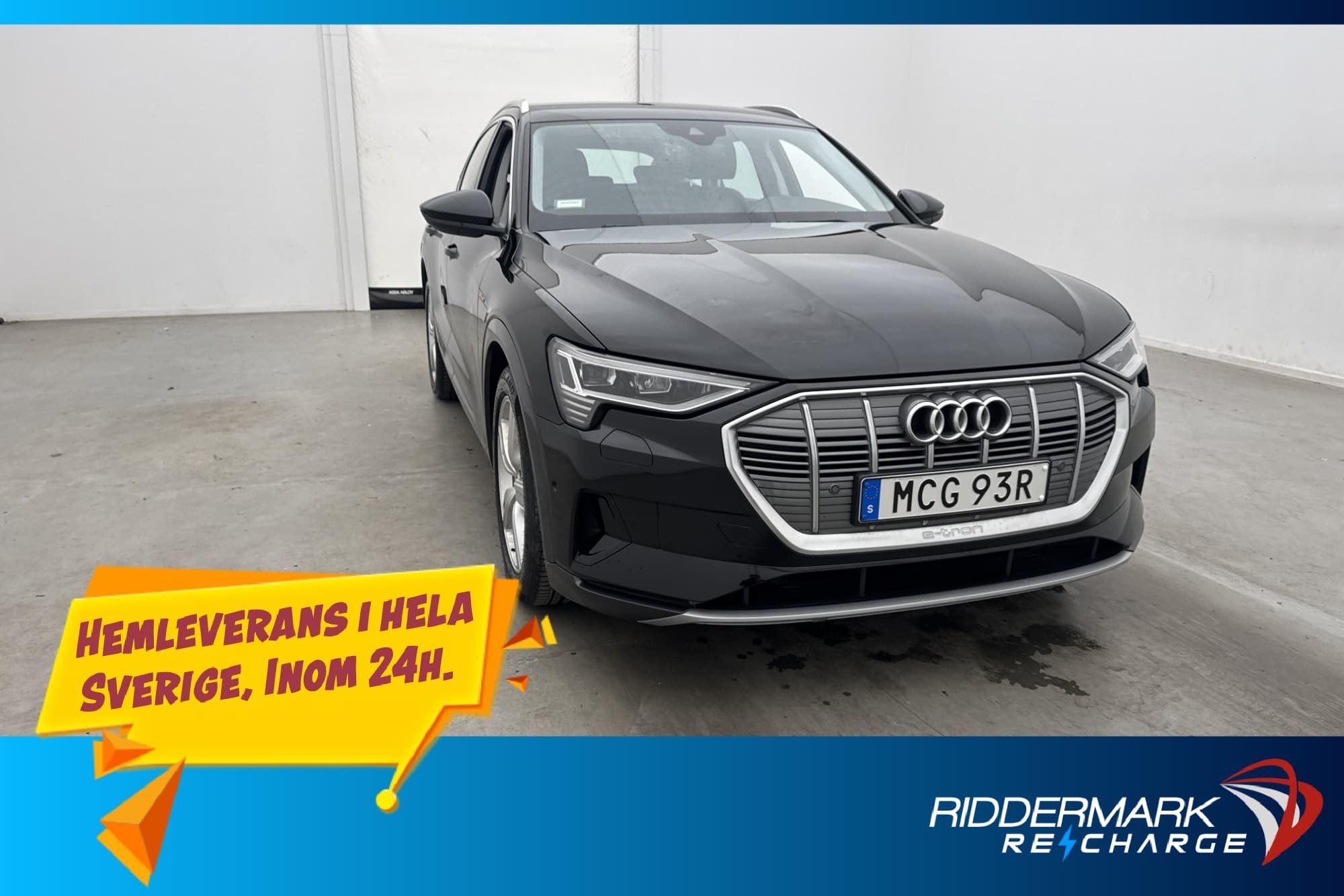 Audi e-tron 55 408hk Q Sportback Dragkrok Skinn Navi MOMS