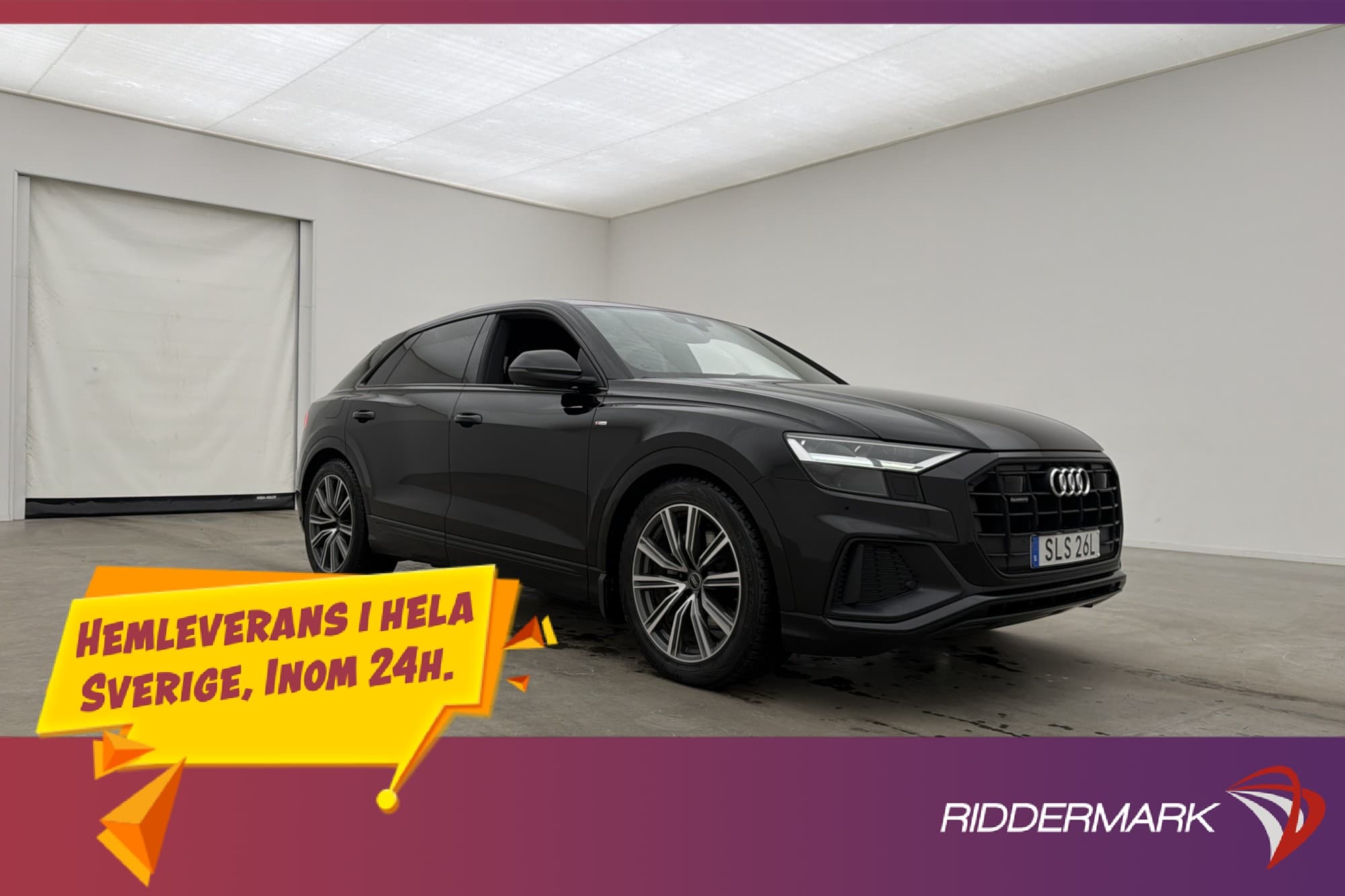 Audi Q8 50 TDI Q S-Line Luftfjädring Cockpit Värmare Drag