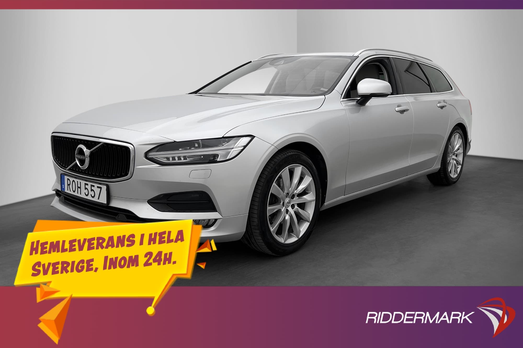 Volvo V90 D4 Momentum VOC Värmare Drag Sensorer Navi BLIS