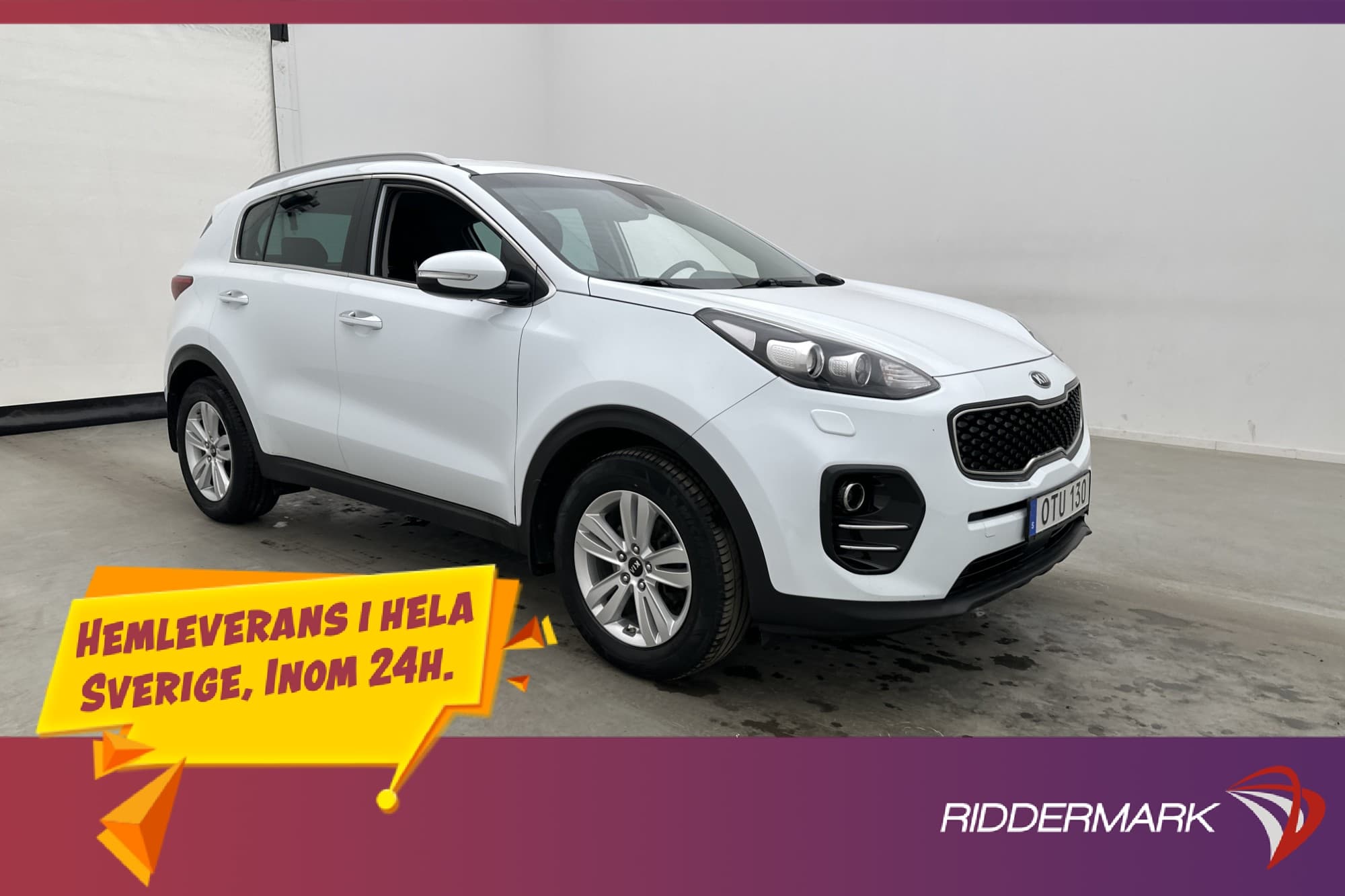 Kia Sportage 1.7 CRDi 115hk M-Värmare Kamera Drag Rattvärme