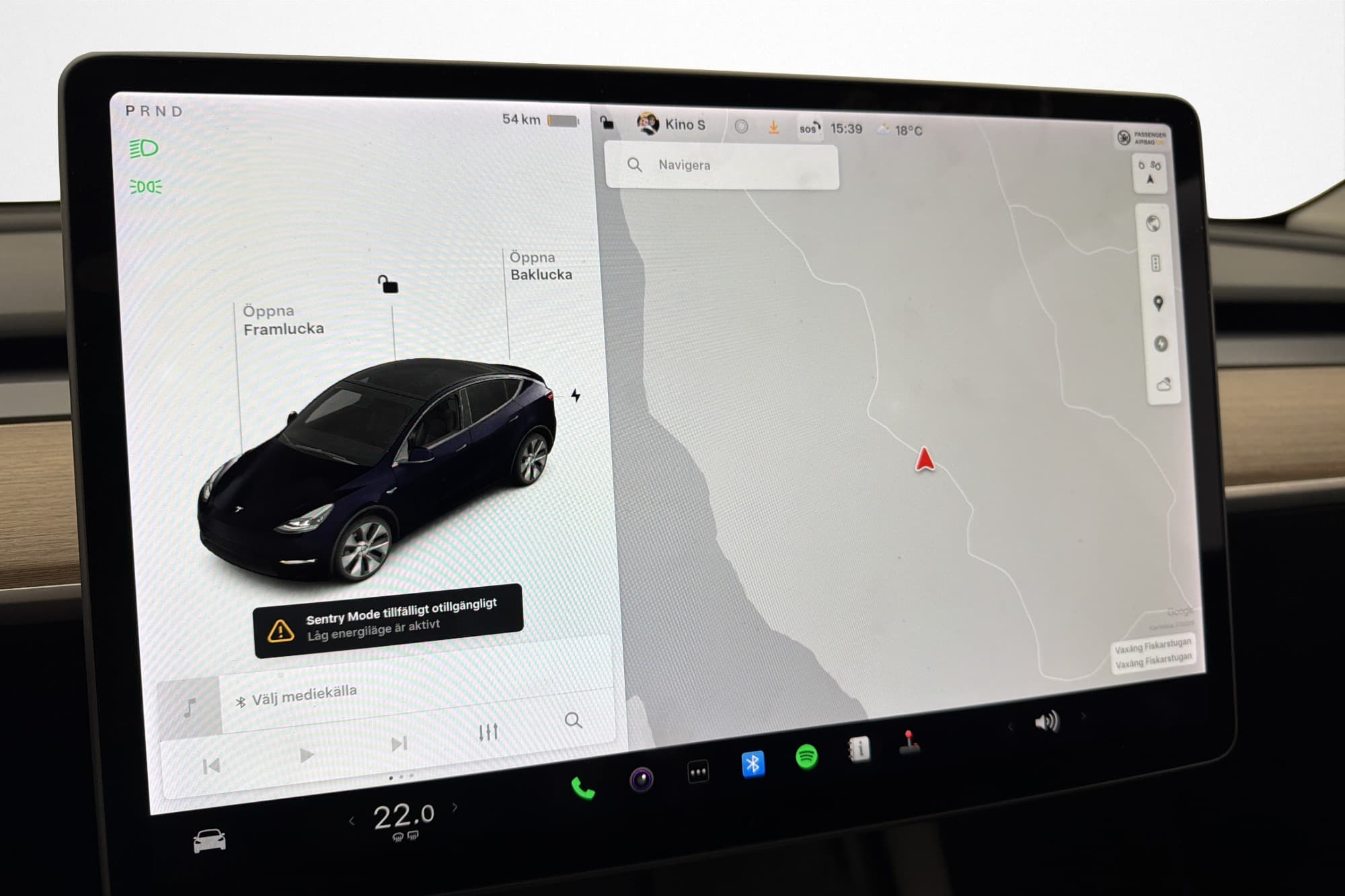 Tesla Model Y Long Range AWD Autopilot Rattvärme Svensksåld