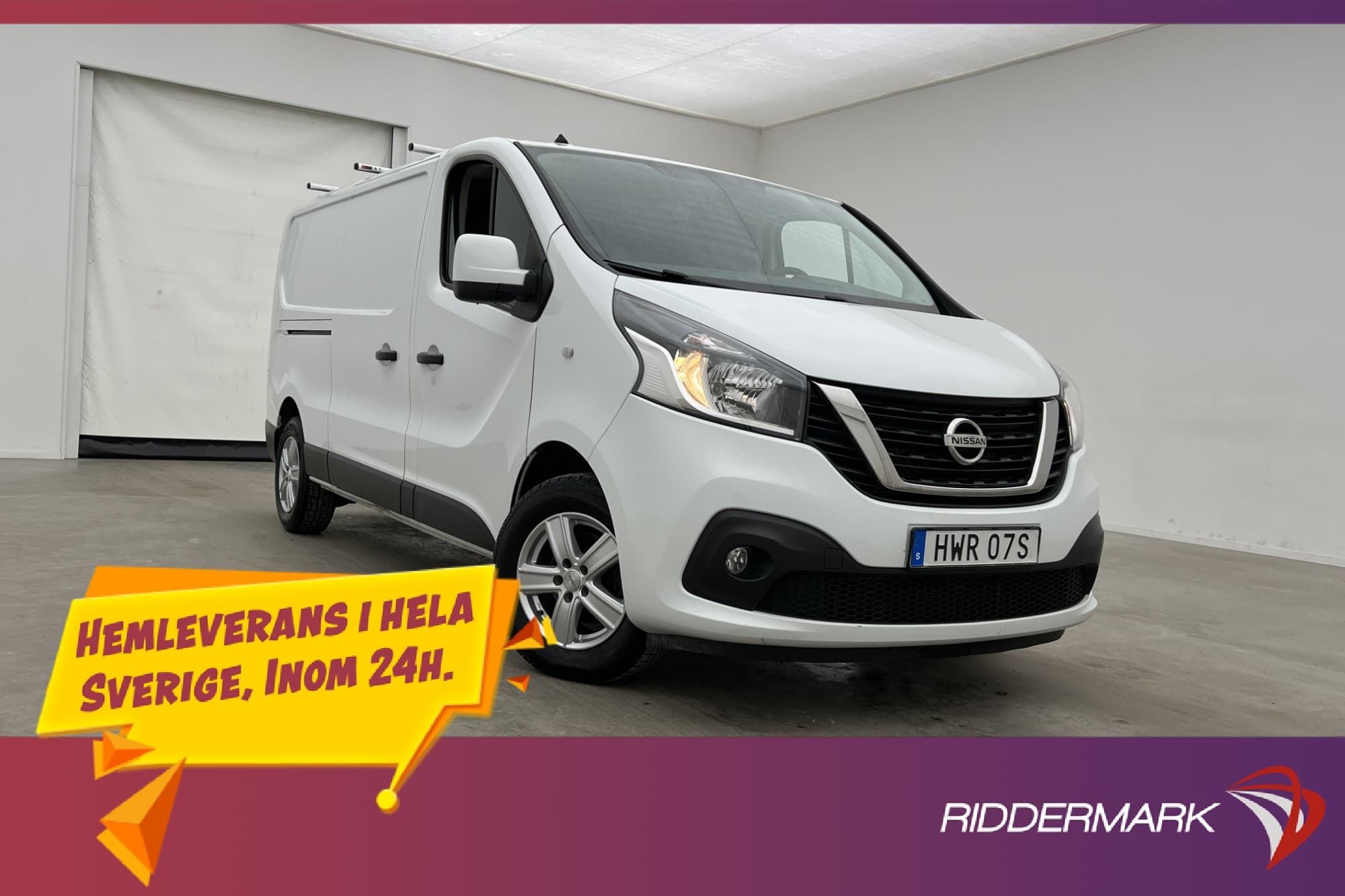 Nissan NV300 L2 2.0dCi Värm Drag 3-Sits PDC Farthållare Moms
