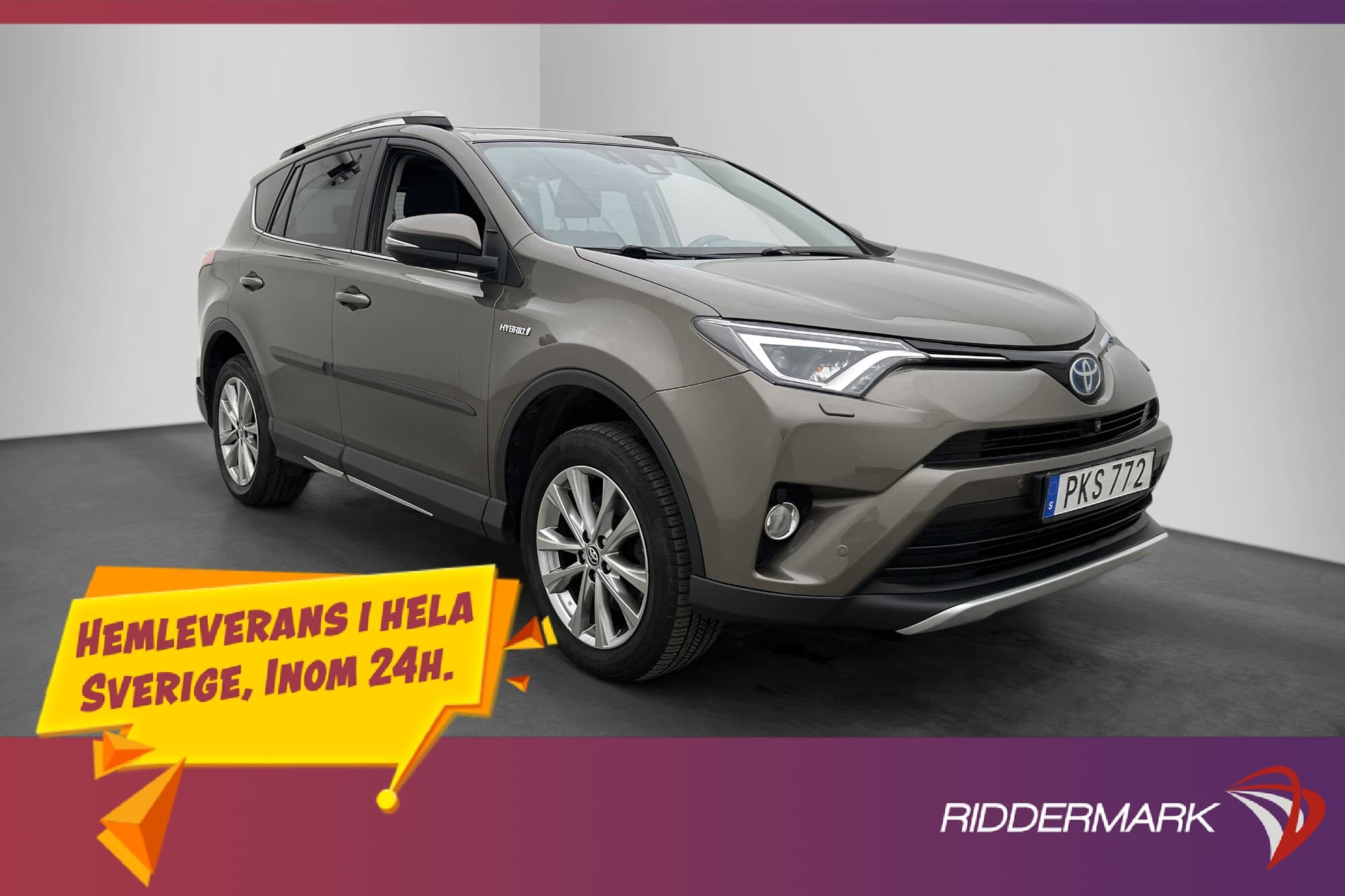 Toyota RAV4 Hybrid 2.5 AWD Executive Pano 360° Läder M-Värm