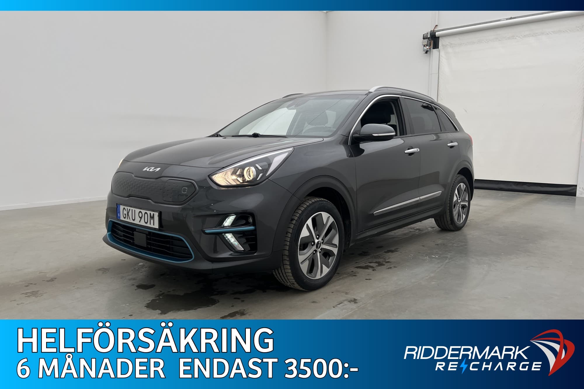 Kia E-Niro 64 kWh 204hk Advance Kamera Rattvärme CarPlay