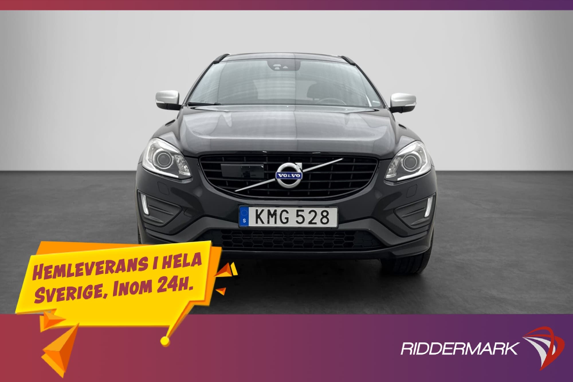 Volvo XC60 D4 AWD 190hk R-Design Pano Värmare BLIS