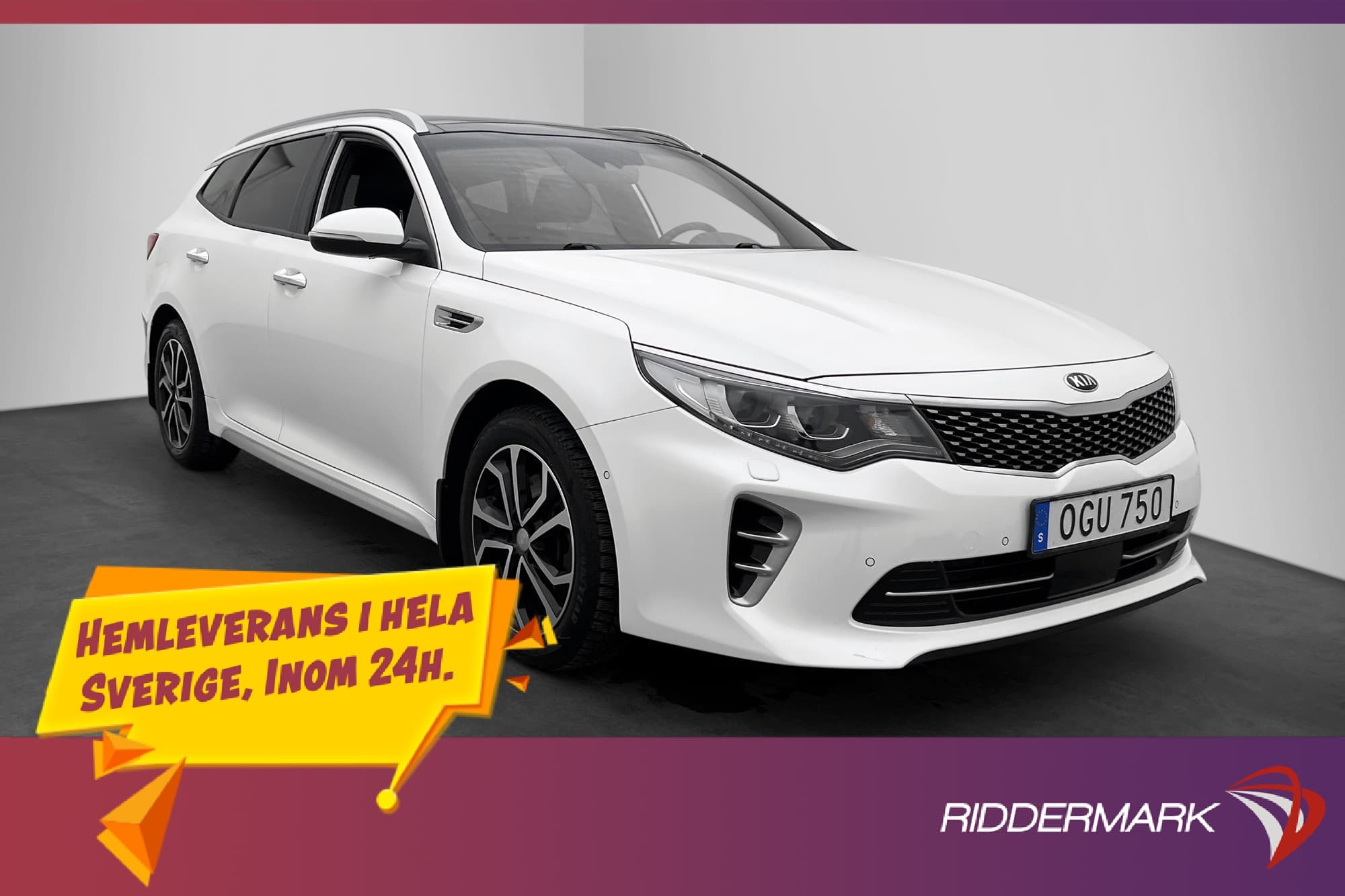 Kia Optima 1.7 GT Line Panorama H/K Kamera Dragkrok CarPlay