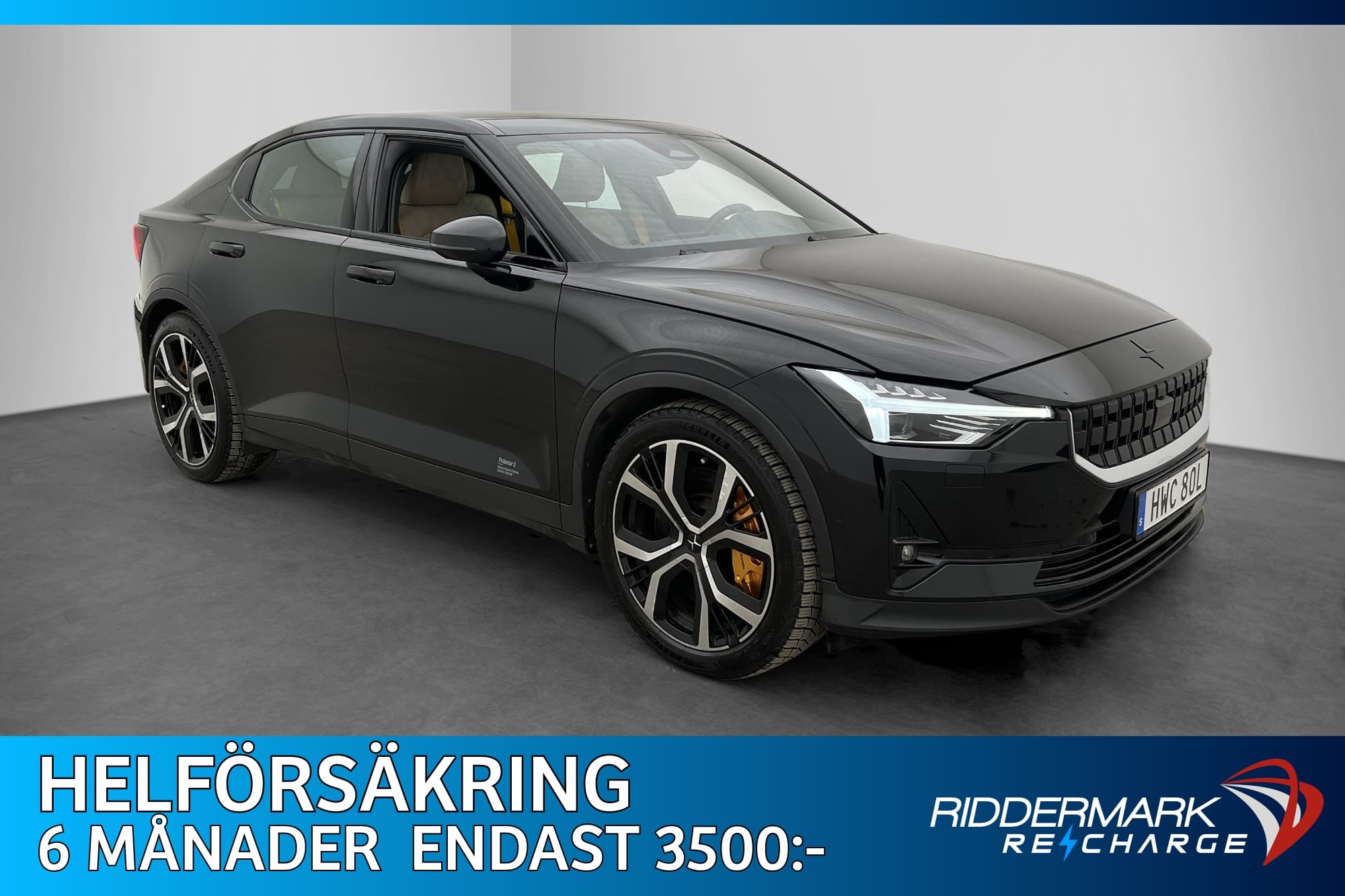 Polestar 2 Long Range Dual Motor Performance Pano H/K Skinn