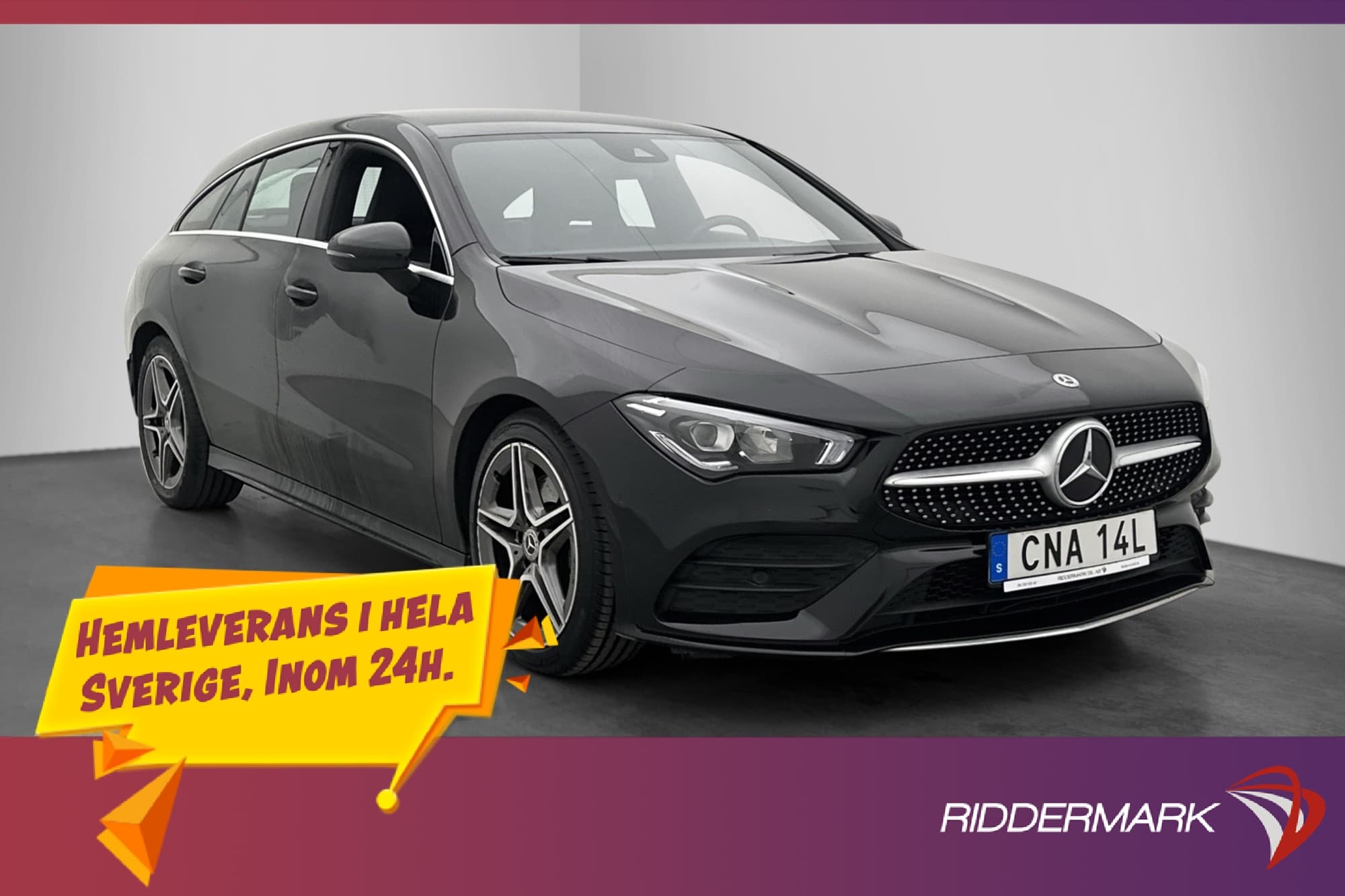 Mercedes-Benz CLA 200 SB AMG Värmare Widescreen Drag Kamera