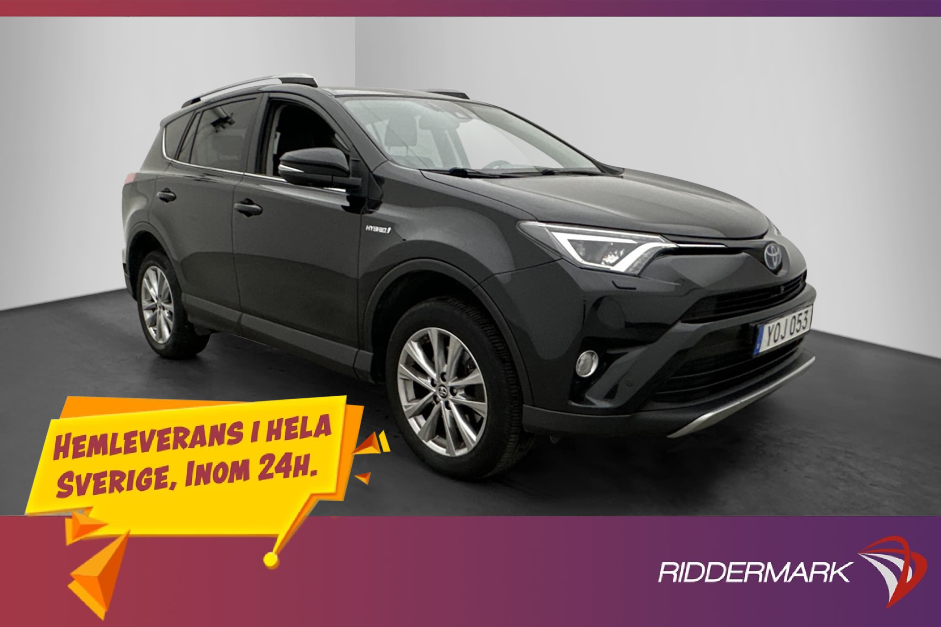 Toyota RAV4 Hybrid 197hk AWD Executive Värmare Kamera Skinn